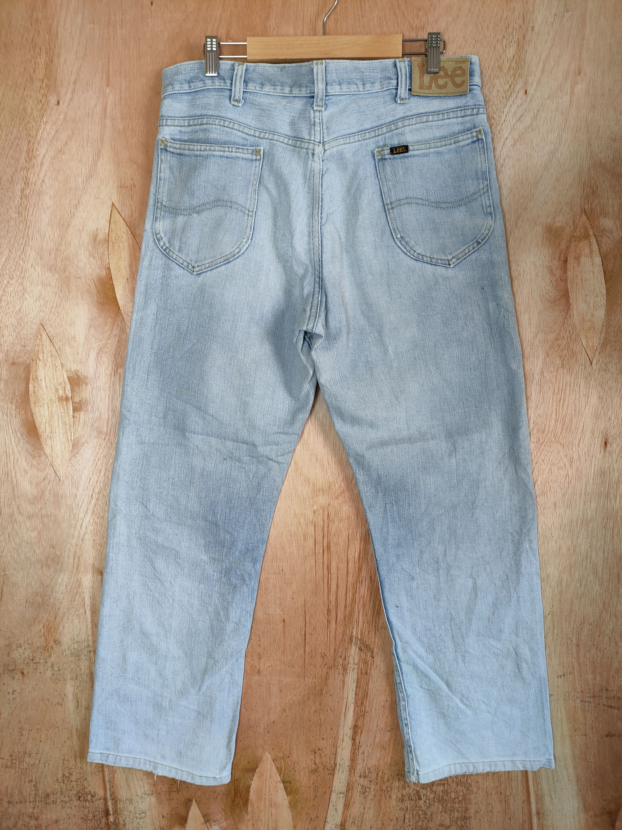 Lee VINTAGE 70" LEE RIDERS DENIM JEANS PANTS/ DISTRESSED Size US 32 / EU 48 - 9 Thumbnail