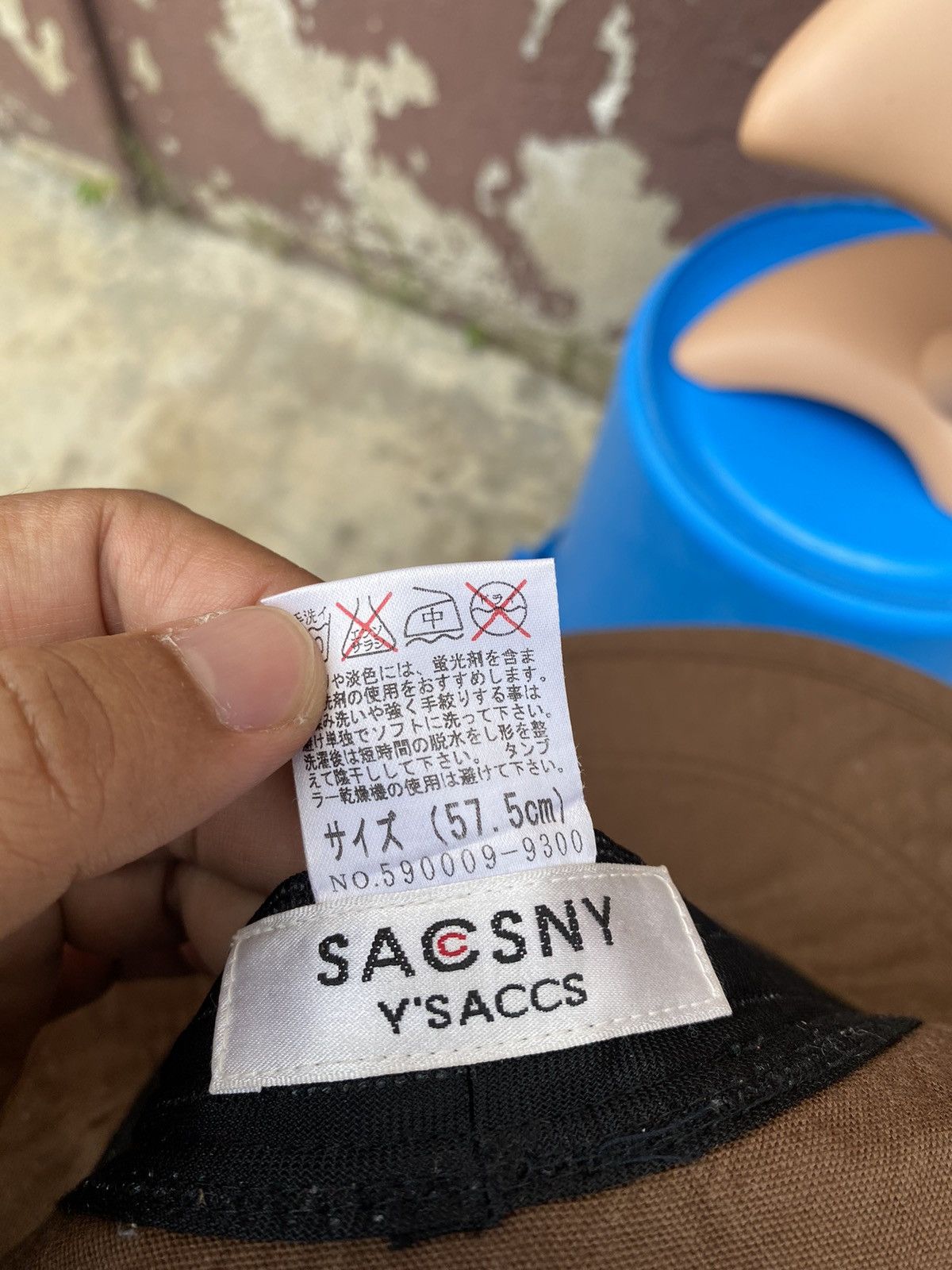 Yohji Yamamoto Sacsny Ysaccs Bucket Hat Size ONE SIZE - 6 Thumbnail