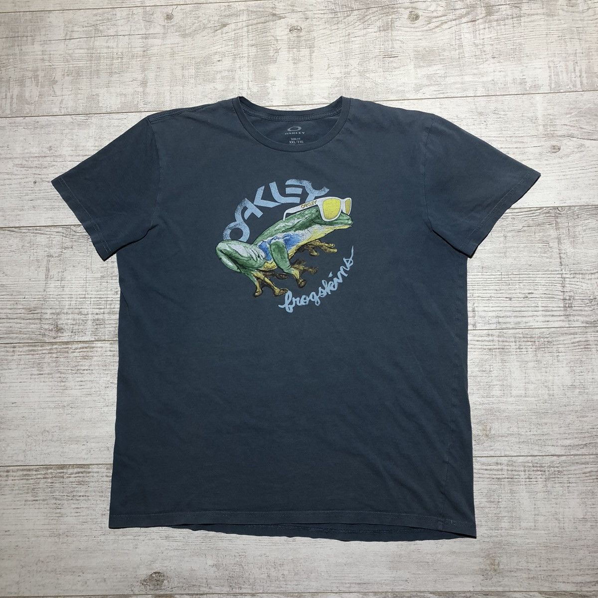 Vintage Vintage Oakley Frog Logo T-Shirt | Grailed