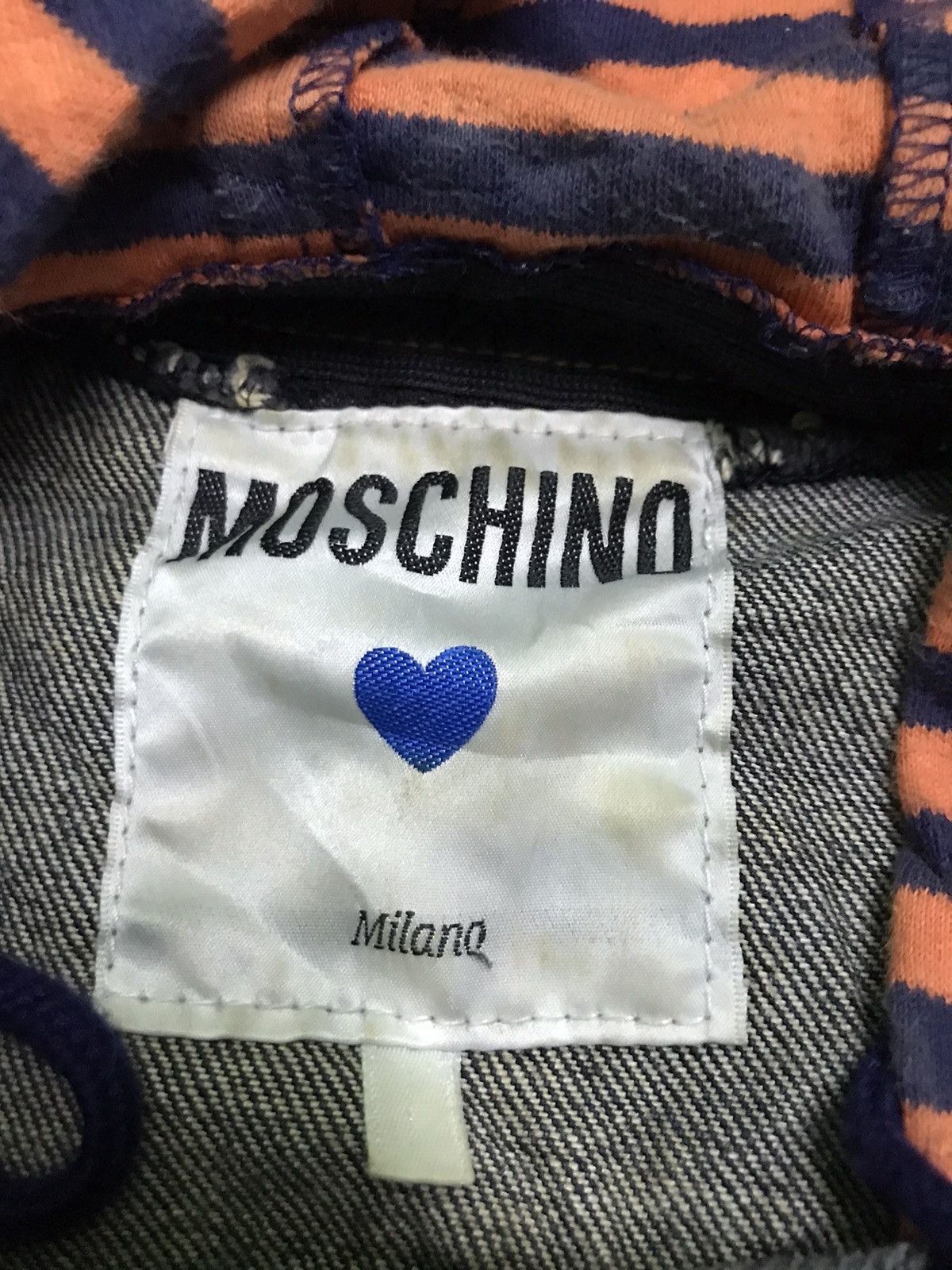 Moschino Moschino denim jacket hoodie Size US XS / EU 42 / 0 - 3 Thumbnail