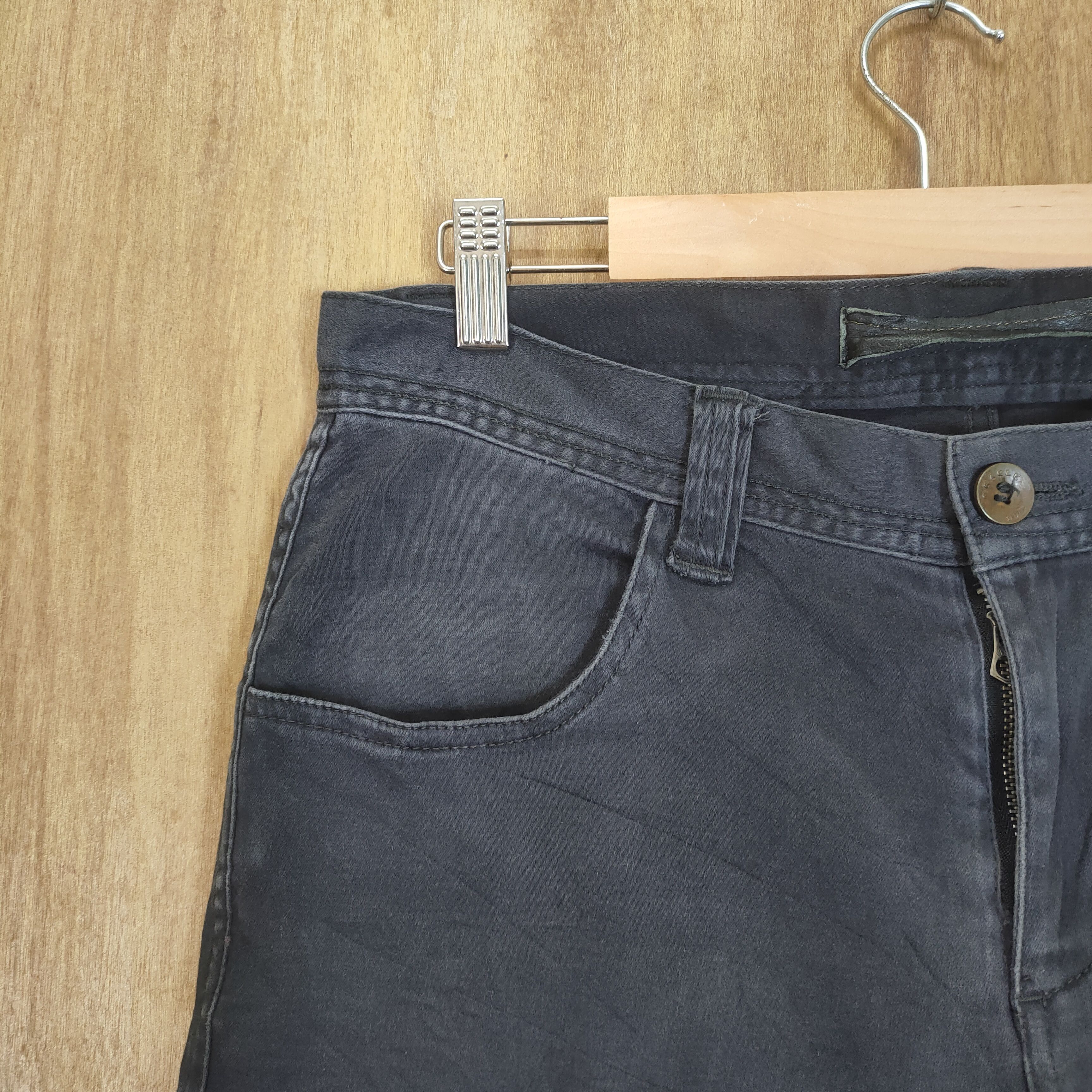 Black Label W32 ORAQLE VINTAGE BLACK FADED CARGO PANTS Size US 32 / EU 48 - 5 Thumbnail