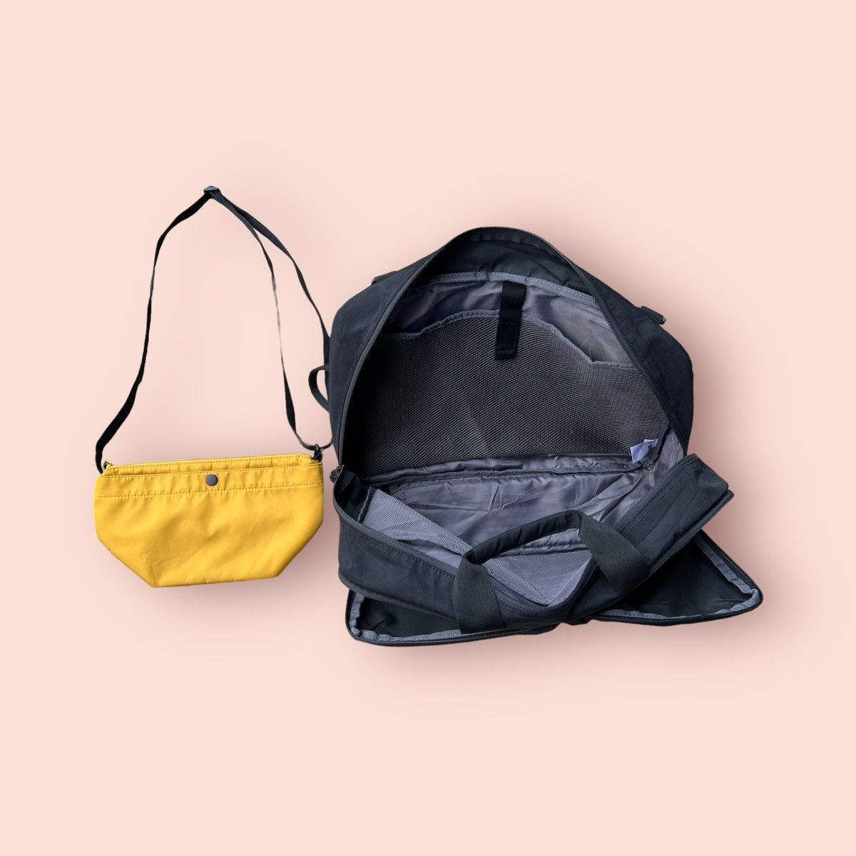 Japanese Brand × Jun Takahashi × Uniqlo RARE UNIQLO UTILITY BACKPACK & CROSSBODY SLING BAG Size ONE SIZE - 8 Thumbnail