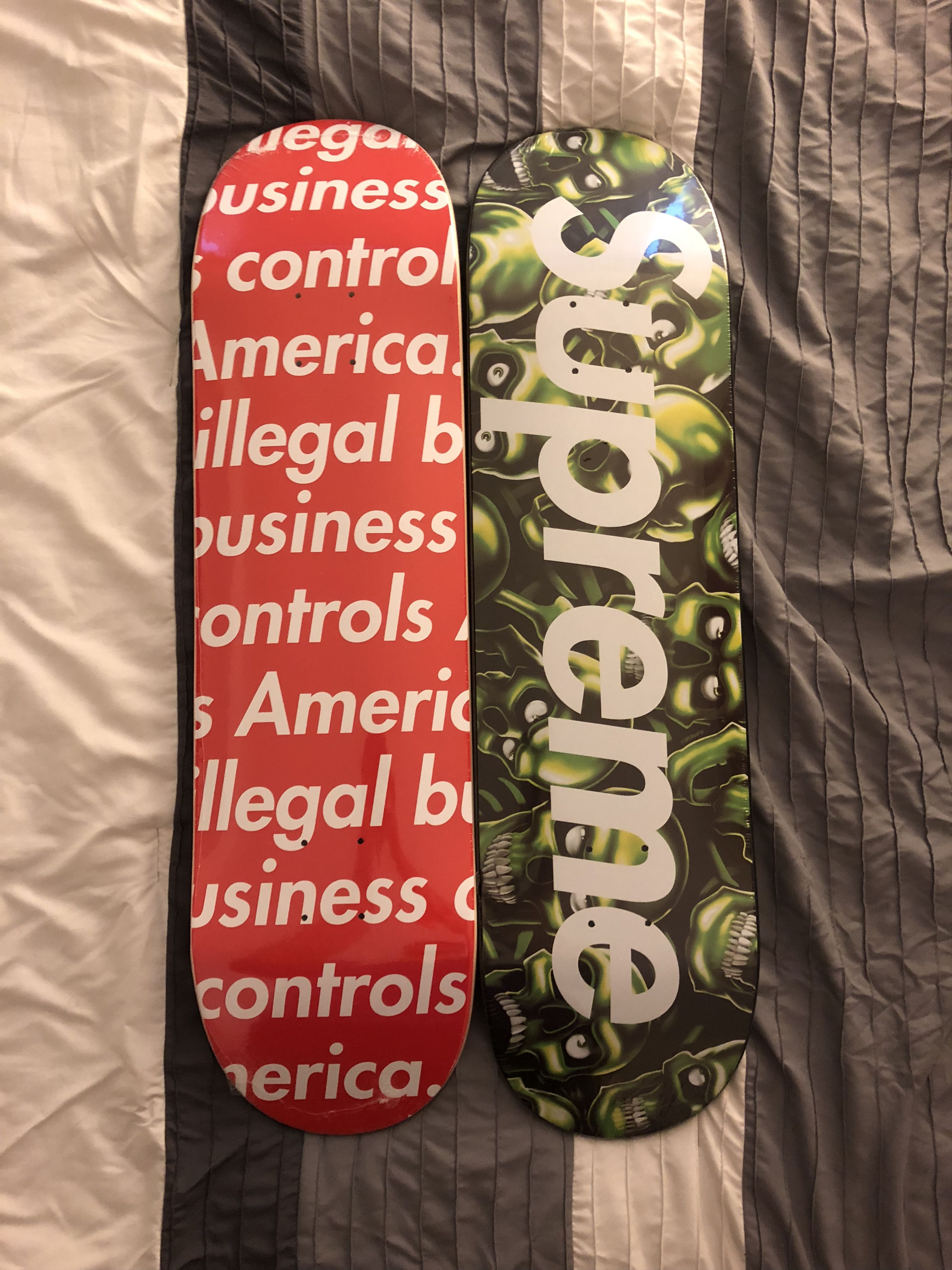 Supreme Skull Pile Deck | Grailed