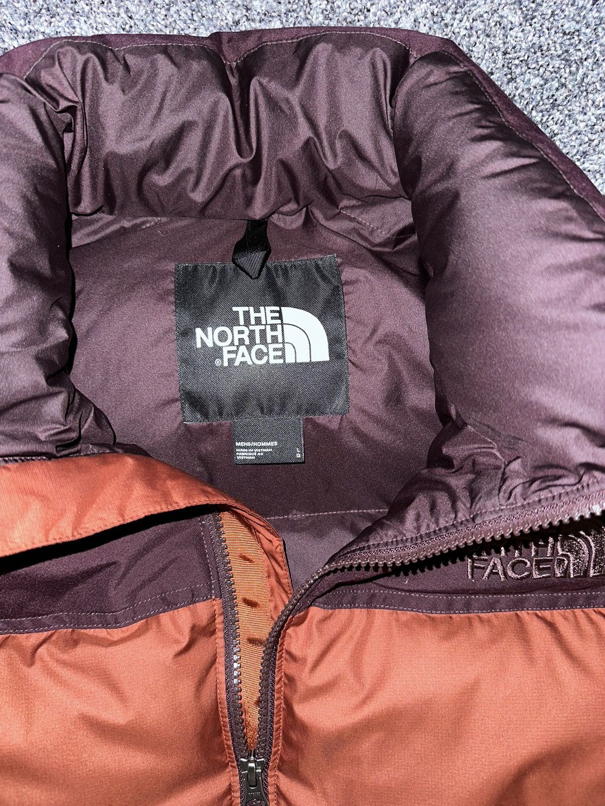 The North Face TNF Eco Nuptse 600 Down Jacket Men's L Brandy/Root Size US L / EU 52-54 / 3 - 4 Thumbnail