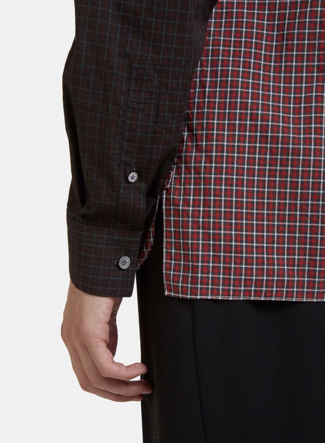Lanvin Lanvin Dip Dye check Shirt Size US XL / EU 56 / 4 - 19 Thumbnail