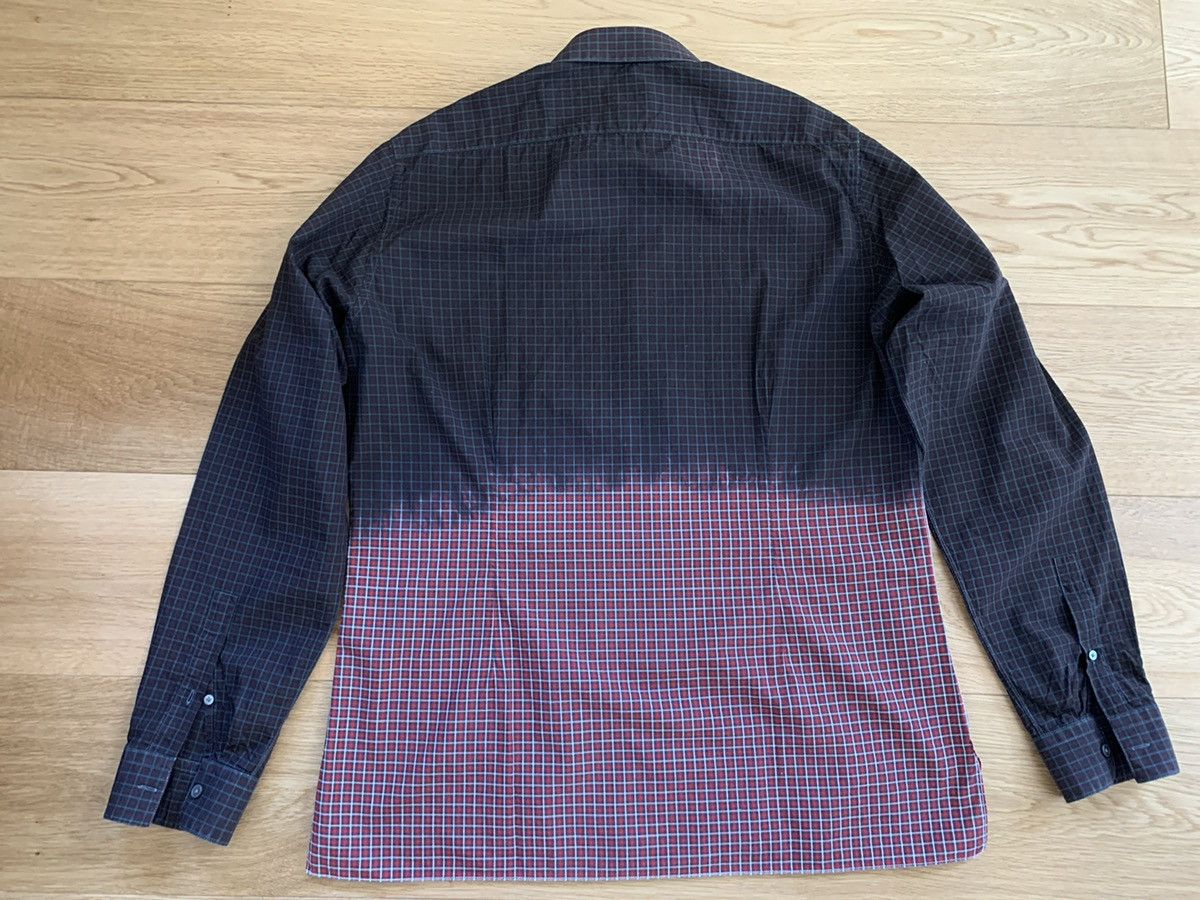 Lanvin Lanvin Dip Dye check Shirt Size US XL / EU 56 / 4 - 6 Thumbnail