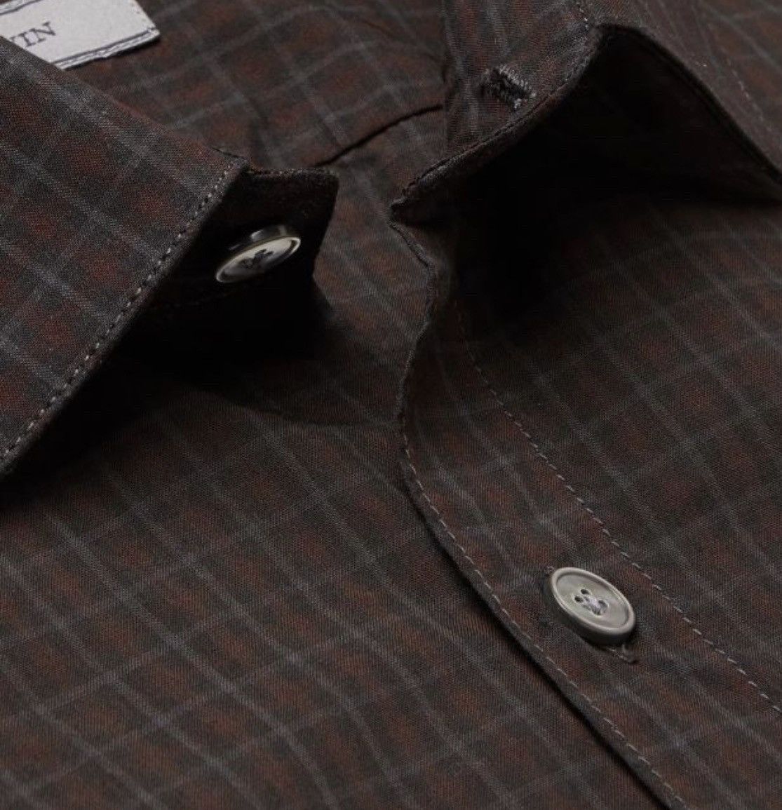 Lanvin Lanvin Dip Dye check Shirt Size US XL / EU 56 / 4 - 17 Thumbnail