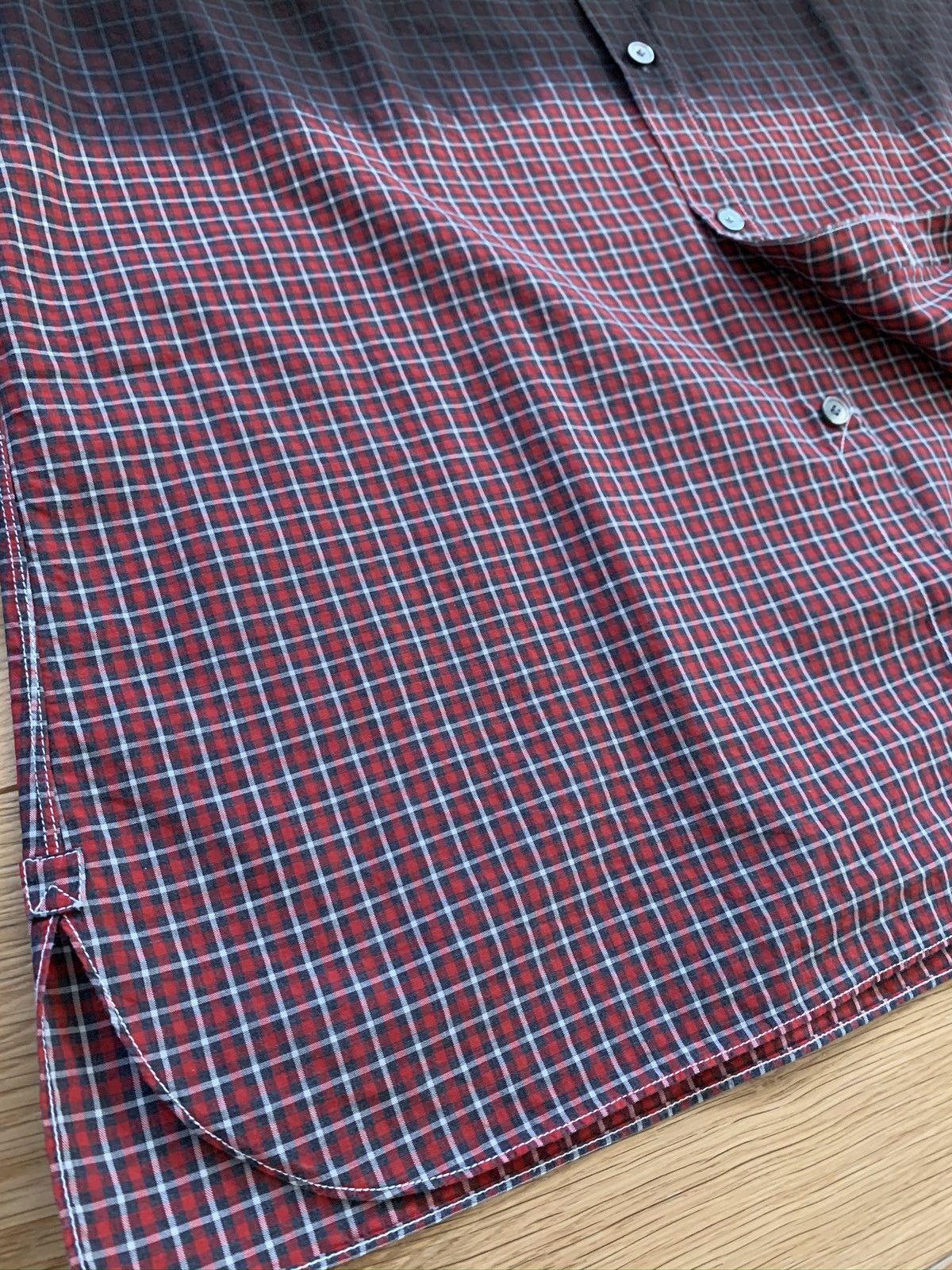 Lanvin Lanvin Dip Dye check Shirt Size US XL / EU 56 / 4 - 10 Thumbnail