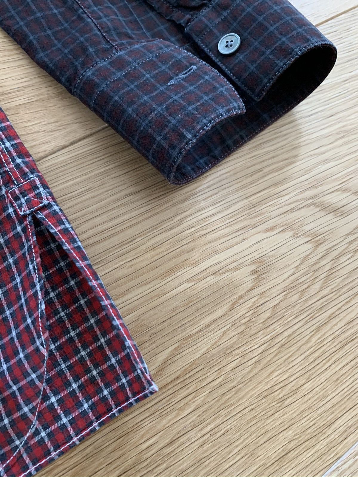 Lanvin Lanvin Dip Dye check Shirt Size US XL / EU 56 / 4 - 8 Thumbnail