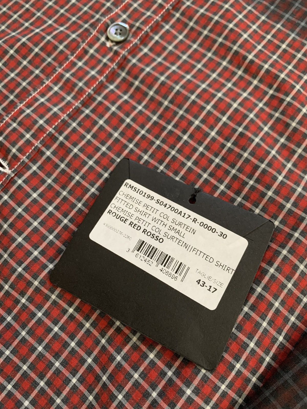 Lanvin Lanvin Dip Dye check Shirt Size US XL / EU 56 / 4 - 5 Thumbnail
