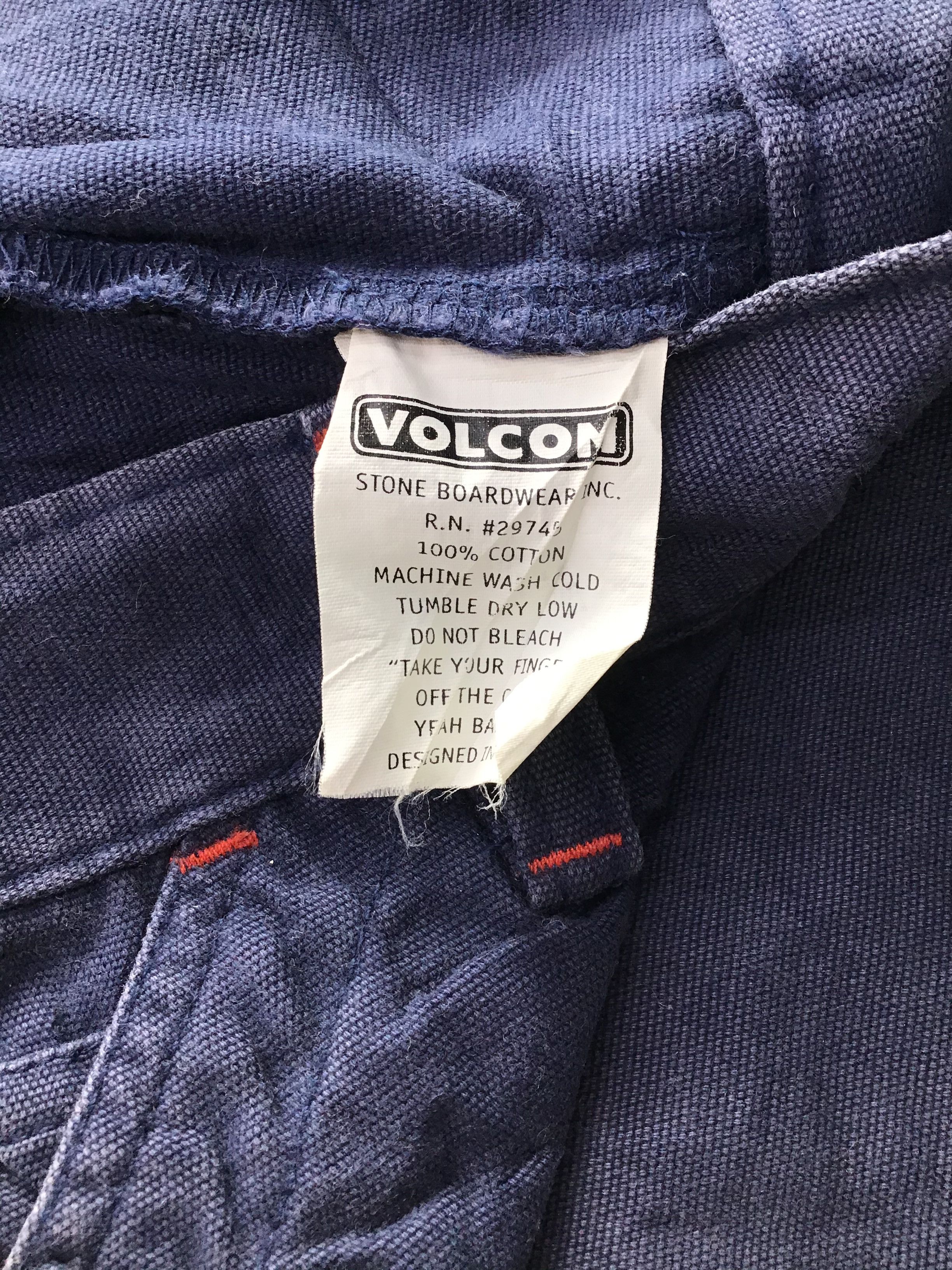 Volcom Vintage Volcom Work Wear Pant-J088 Size US 34 / EU 50 - 4 Thumbnail