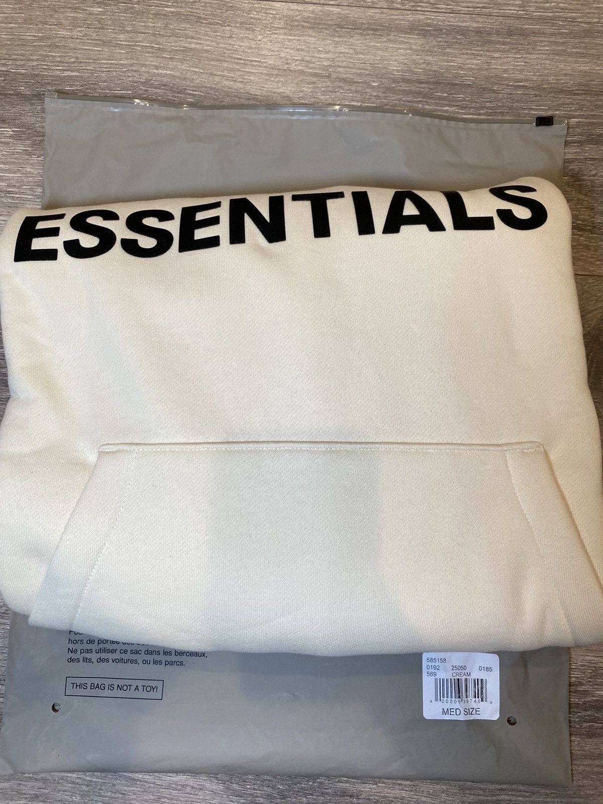 Essentials × Fear of God Fear of God Essentials Cream Hoodie Size M Size US M / EU 48-50 / 2 - 8 Thumbnail