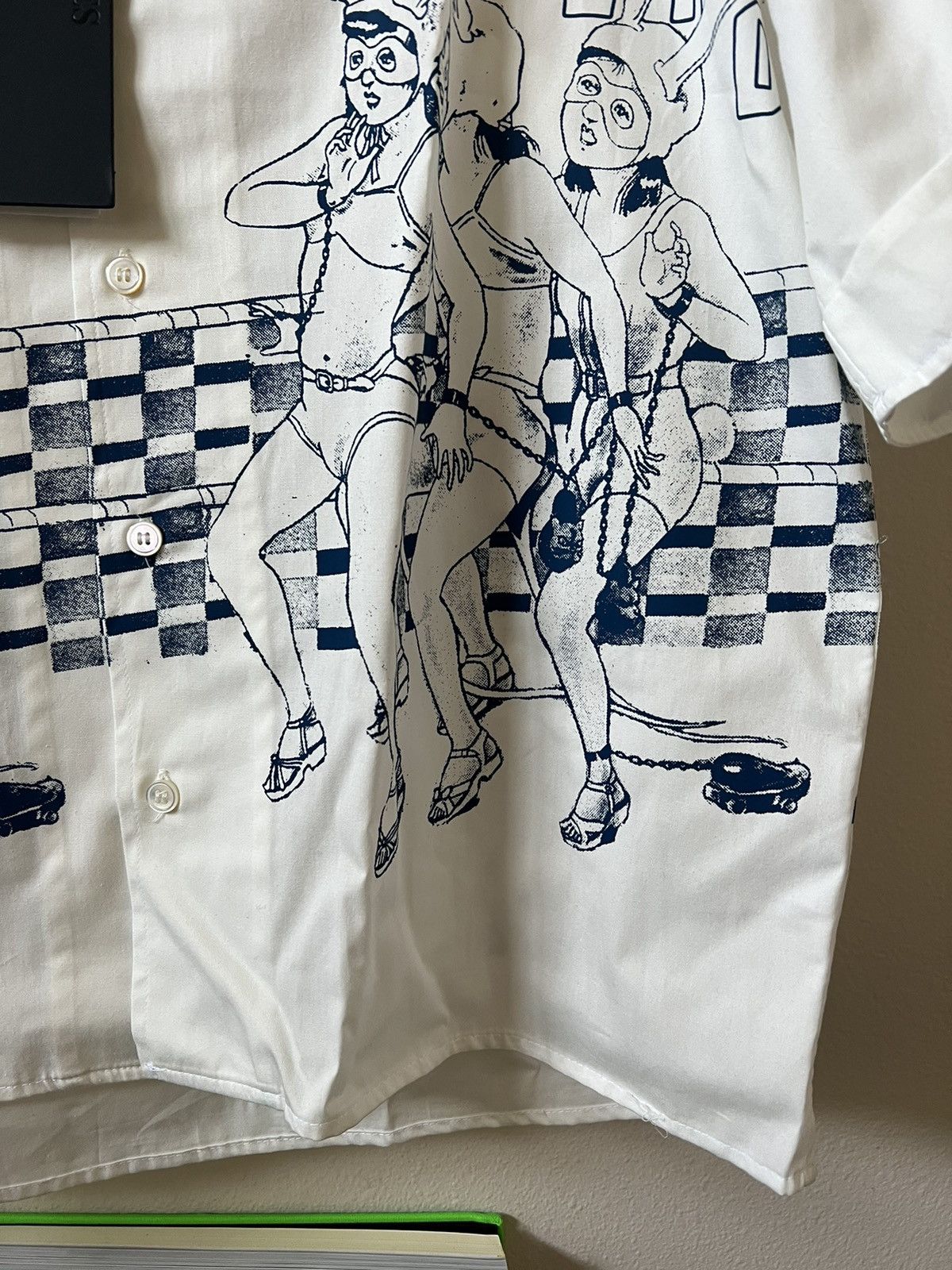 Enfants Riches Deprimes Enfants Riches Deprimes Rollerderby Chemise Button Up Shirt Size US XL / EU 56 / 4 - 5 Thumbnail