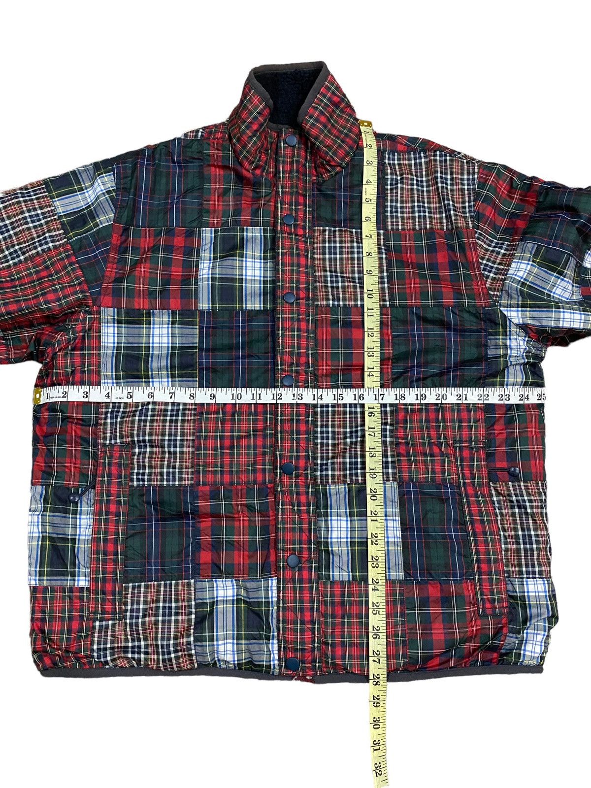 Stussy Stussy patchwork / fleece reversible jacket Size US L / EU 52-54 / 3 - 3 Thumbnail