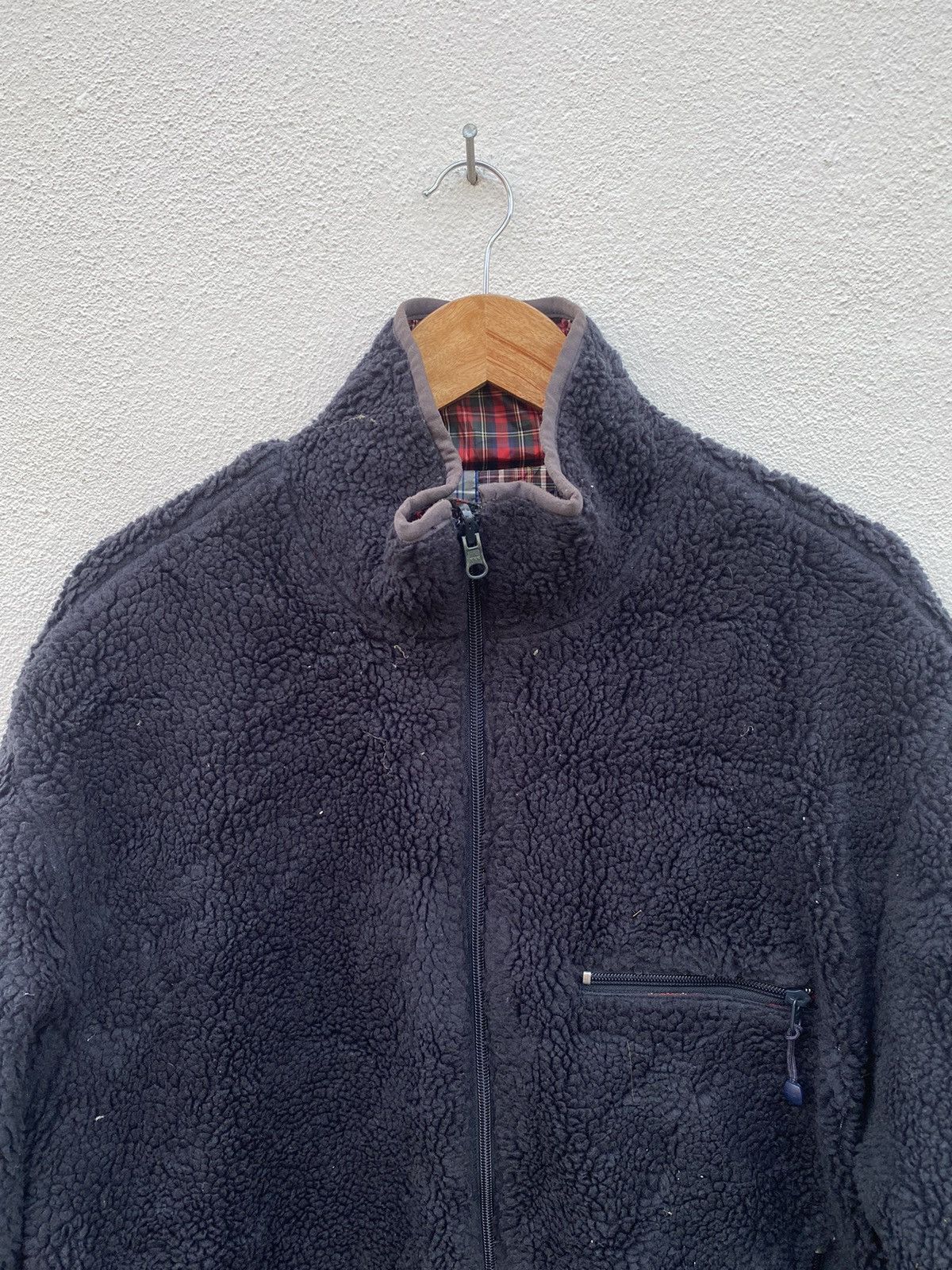 Stussy Stussy patchwork / fleece reversible jacket Size US L / EU 52-54 / 3 - 20 Thumbnail