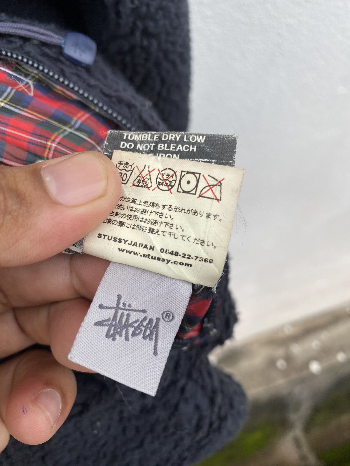 Stussy Stussy patchwork / fleece reversible jacket Size US L / EU 52-54 / 3 - 24 Thumbnail