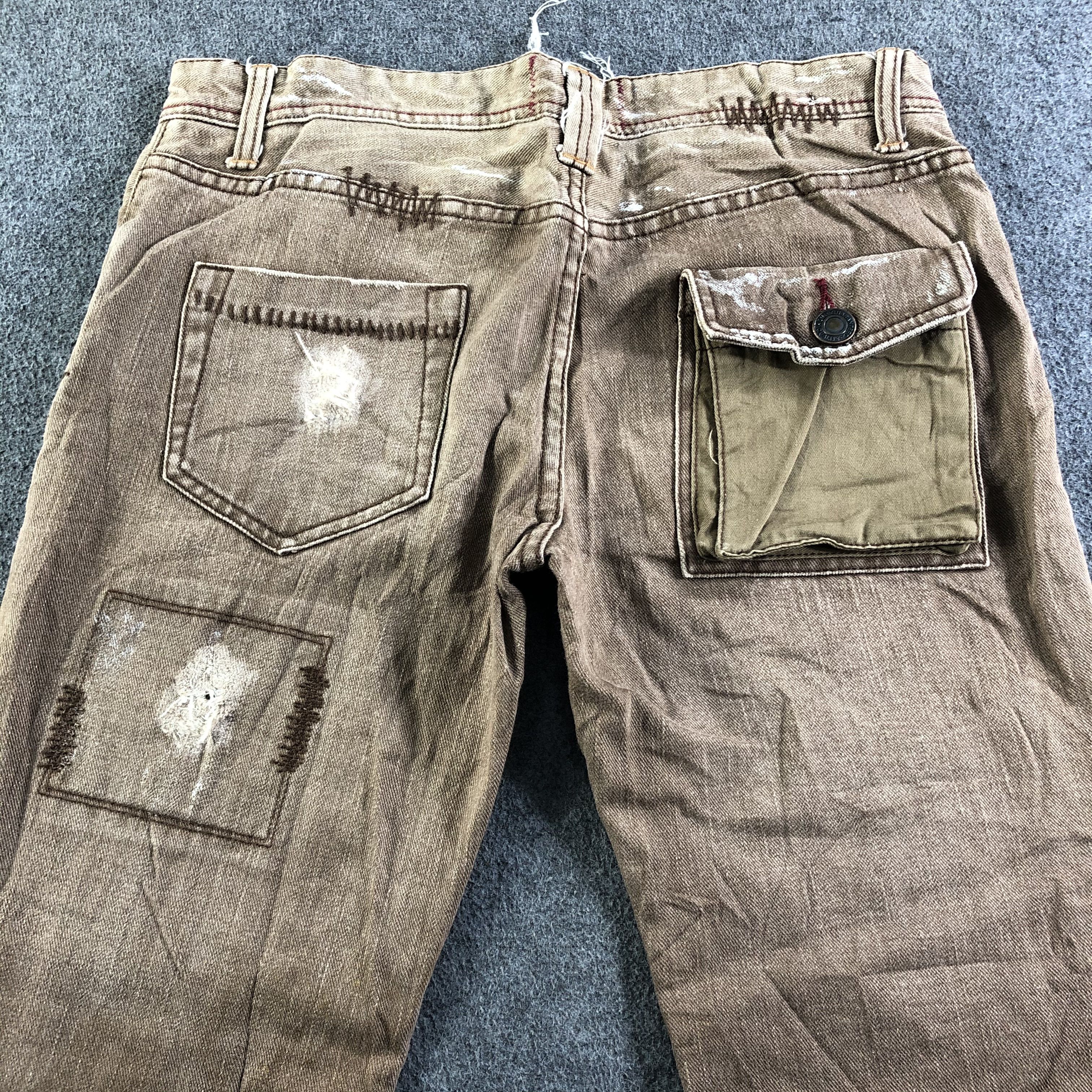 Japanese Brand × Vintage Vintage Japan Patchwork Jeans-J3879 Size US 32 / EU 48 - 4 Thumbnail