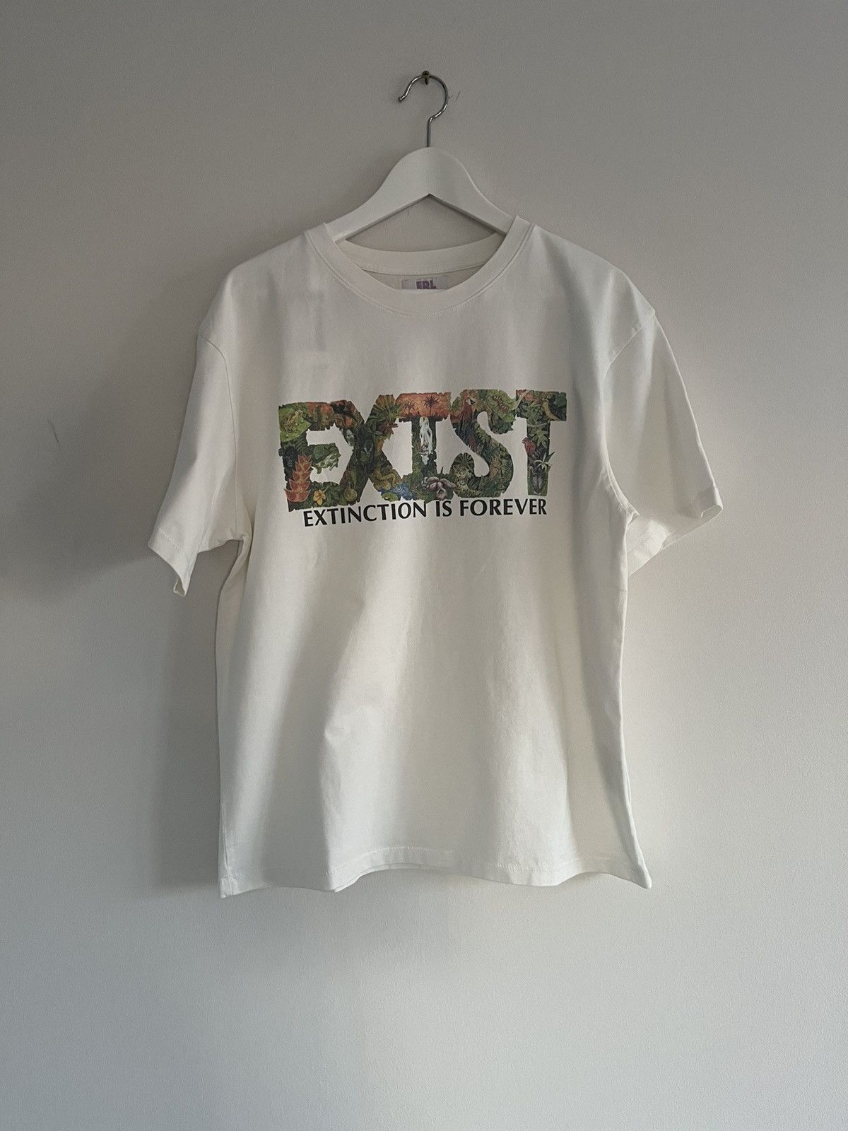 ERL ERL - Exist Print T-Shirt White Size US L / EU 52-54 / 3 - 1 Thumbnail