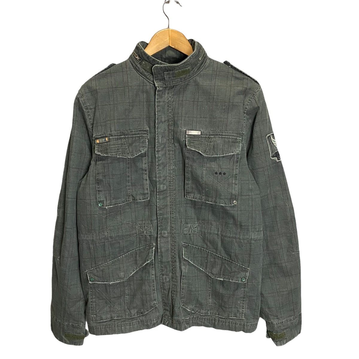 Billabong × Vintage Billabong parka Hoodie M65 jacket style Size US L / EU 52-54 / 3 - 1 Thumbnail