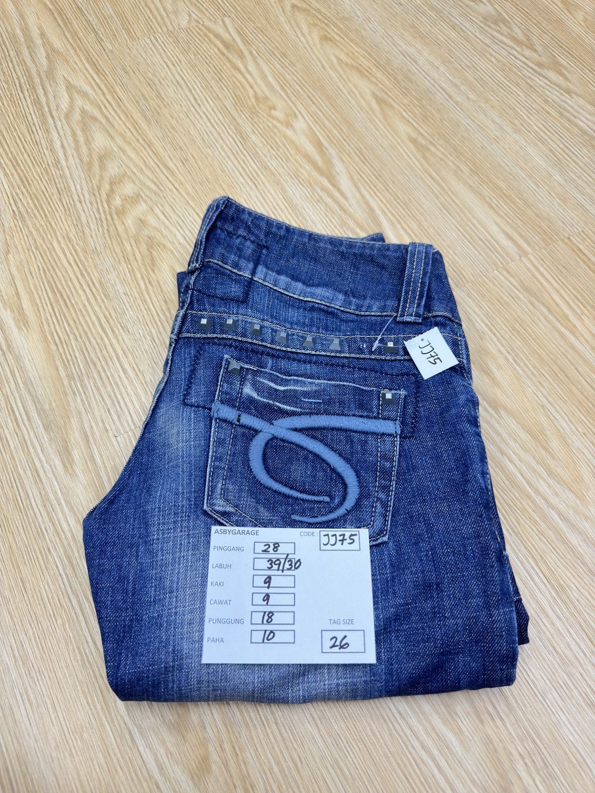 14th Addiction × Beauty Beast × Hysteric Glamour Flare Redpepper Spike Like Hysteric Style US Patern JJ75 Size 28" / US 6 / IT 42 - 12 Thumbnail