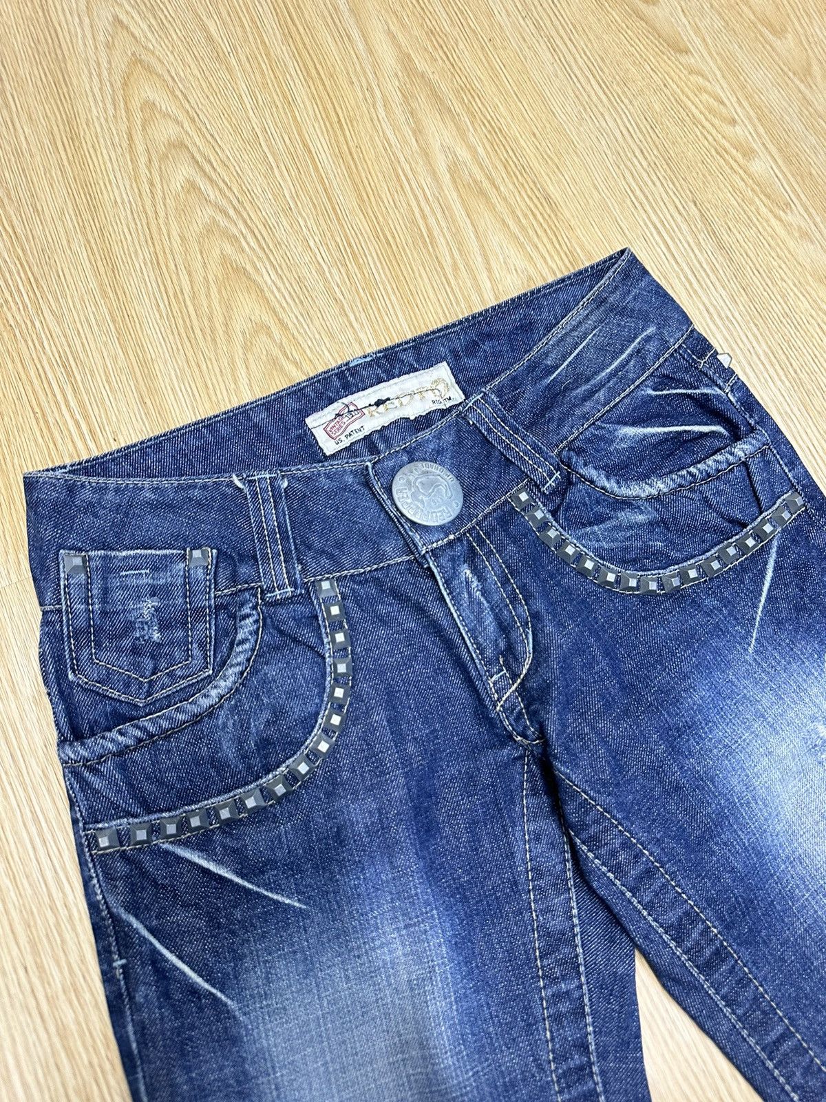 14th Addiction × Beauty Beast × Hysteric Glamour Flare Redpepper Spike Like Hysteric Style US Patern JJ75 Size 28" / US 6 / IT 42 - 6 Thumbnail