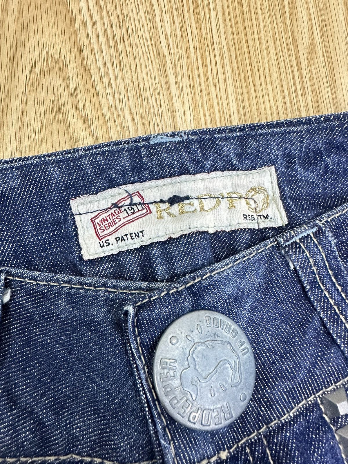 14th Addiction × Beauty Beast × Hysteric Glamour Flare Redpepper Spike Like Hysteric Style US Patern JJ75 Size 28" / US 6 / IT 42 - 7 Thumbnail