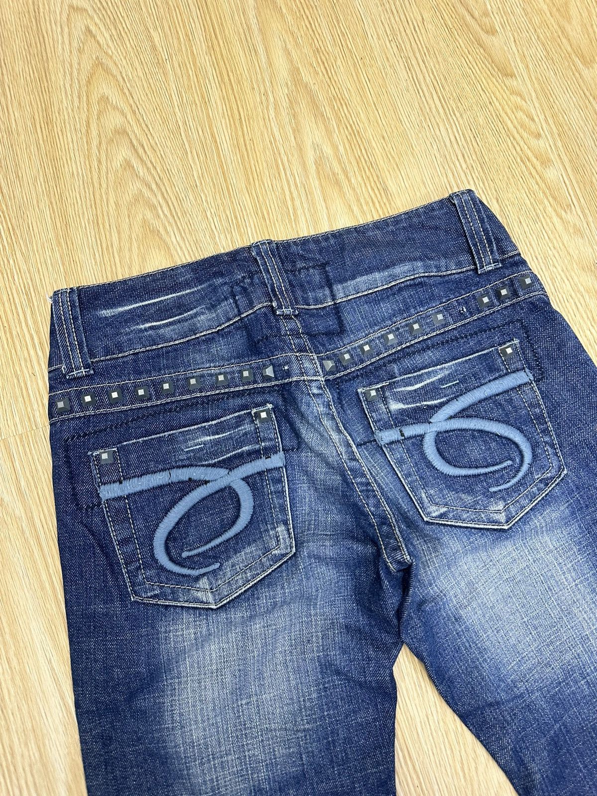 14th Addiction × Beauty Beast × Hysteric Glamour Flare Redpepper Spike Like Hysteric Style US Patern JJ75 Size 28" / US 6 / IT 42 - 8 Thumbnail