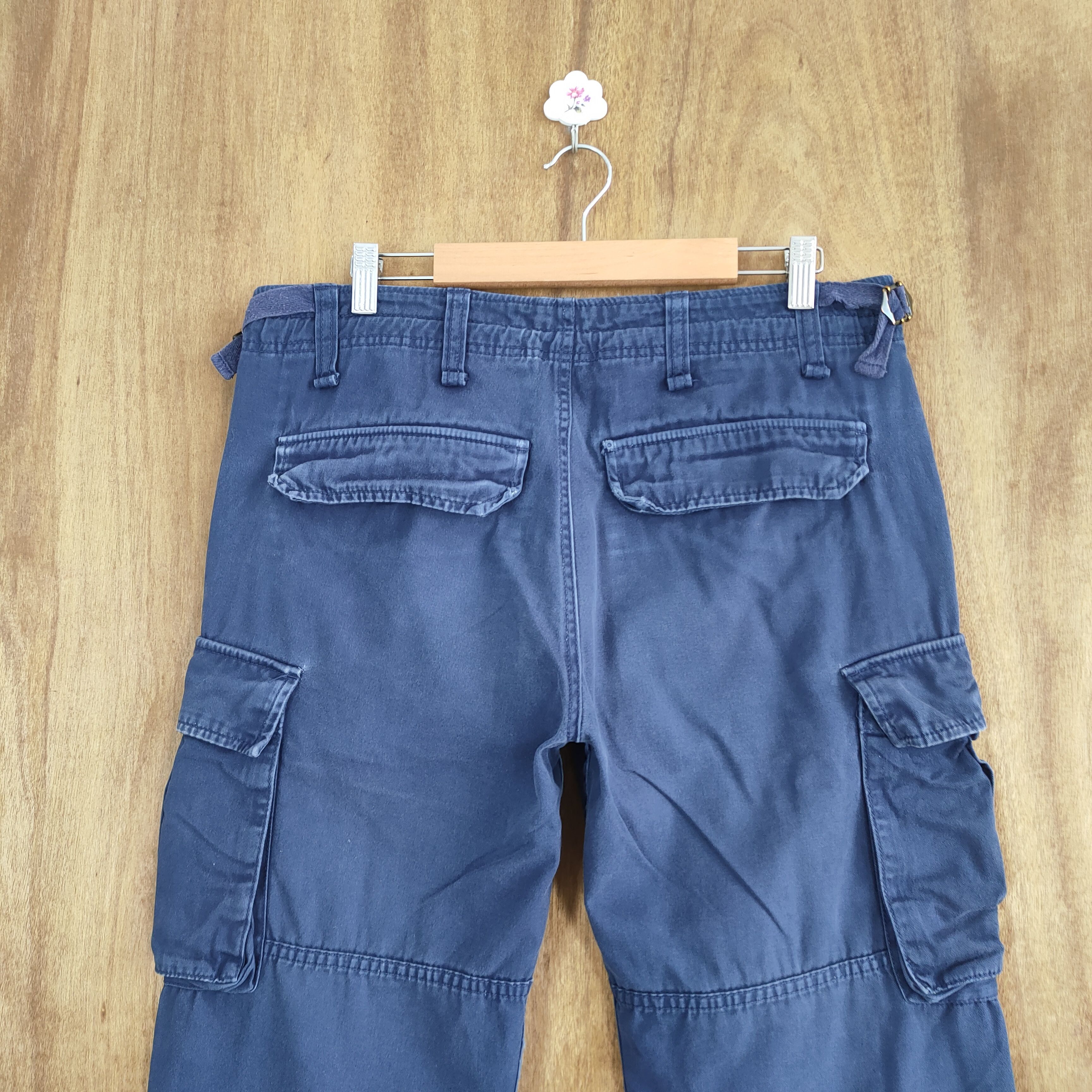 Japanese Brand #R1 VINTAGE JAPANESE BRAND FADED CARGO PANTS Size US 32 / EU 48 - 12 Thumbnail