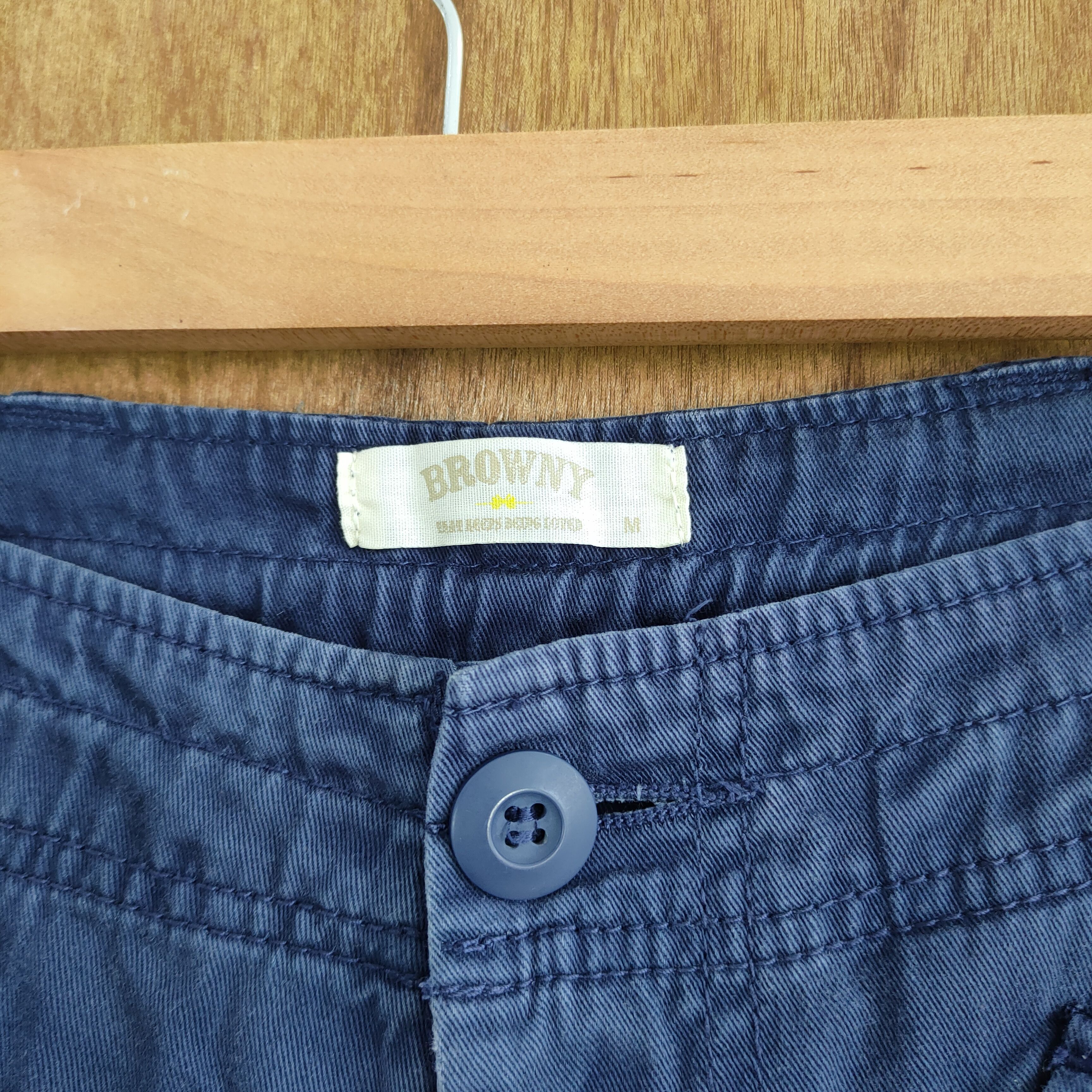 Japanese Brand #R1 VINTAGE JAPANESE BRAND FADED CARGO PANTS Size US 32 / EU 48 - 11 Thumbnail