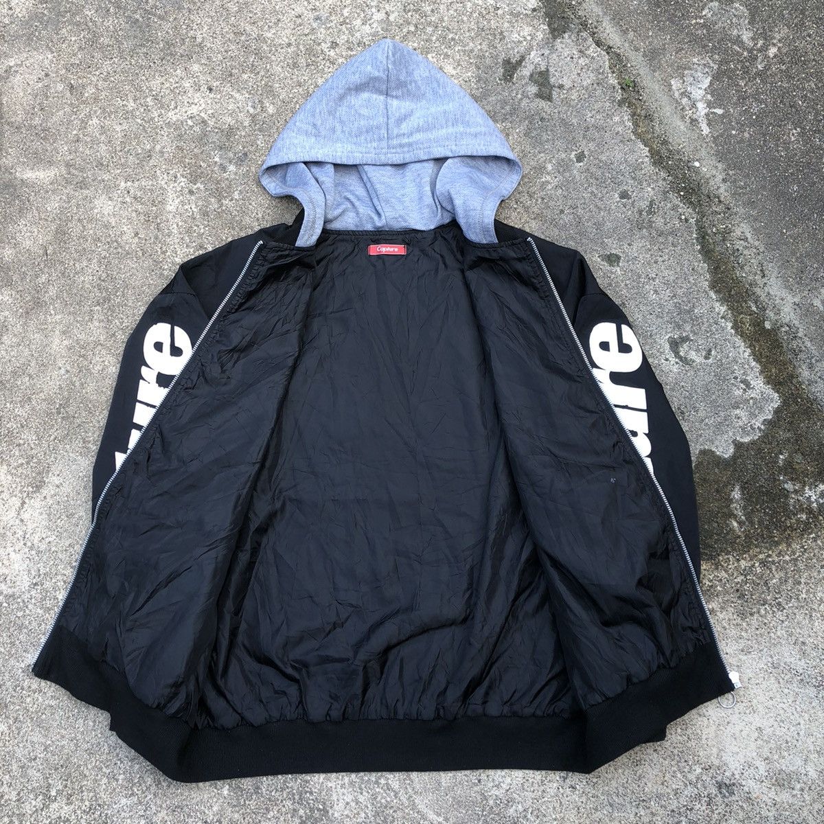 Japanese Brand × Vintage 🔥Rare🔥🇯🇵Capture Hollywood Made Hype Beast Hoodie Light Jacket Size US L / EU 52-54 / 3 - 13 Thumbnail