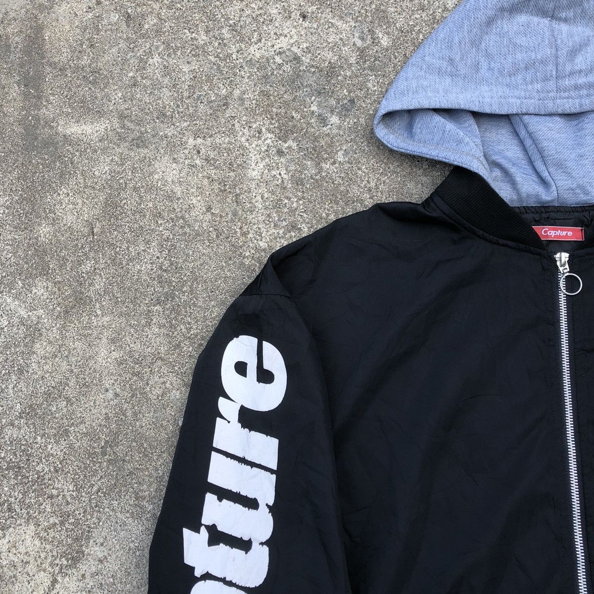 Japanese Brand × Vintage 🔥Rare🔥🇯🇵Capture Hollywood Made Hype Beast Hoodie Light Jacket Size US L / EU 52-54 / 3 - 10 Thumbnail