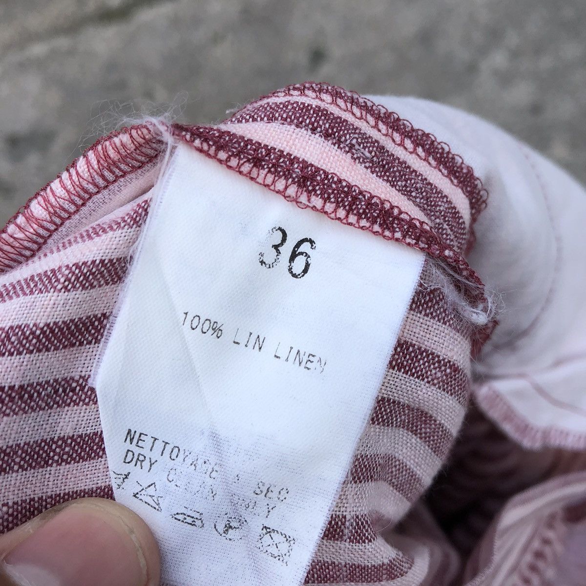 Designer × Vintage × agnes b. 🔥Rare🔥Vintage Agnes B. Avant Garde Styles Linen Casual Pants Size 30" / US 8 / IT 44 - 11 Thumbnail