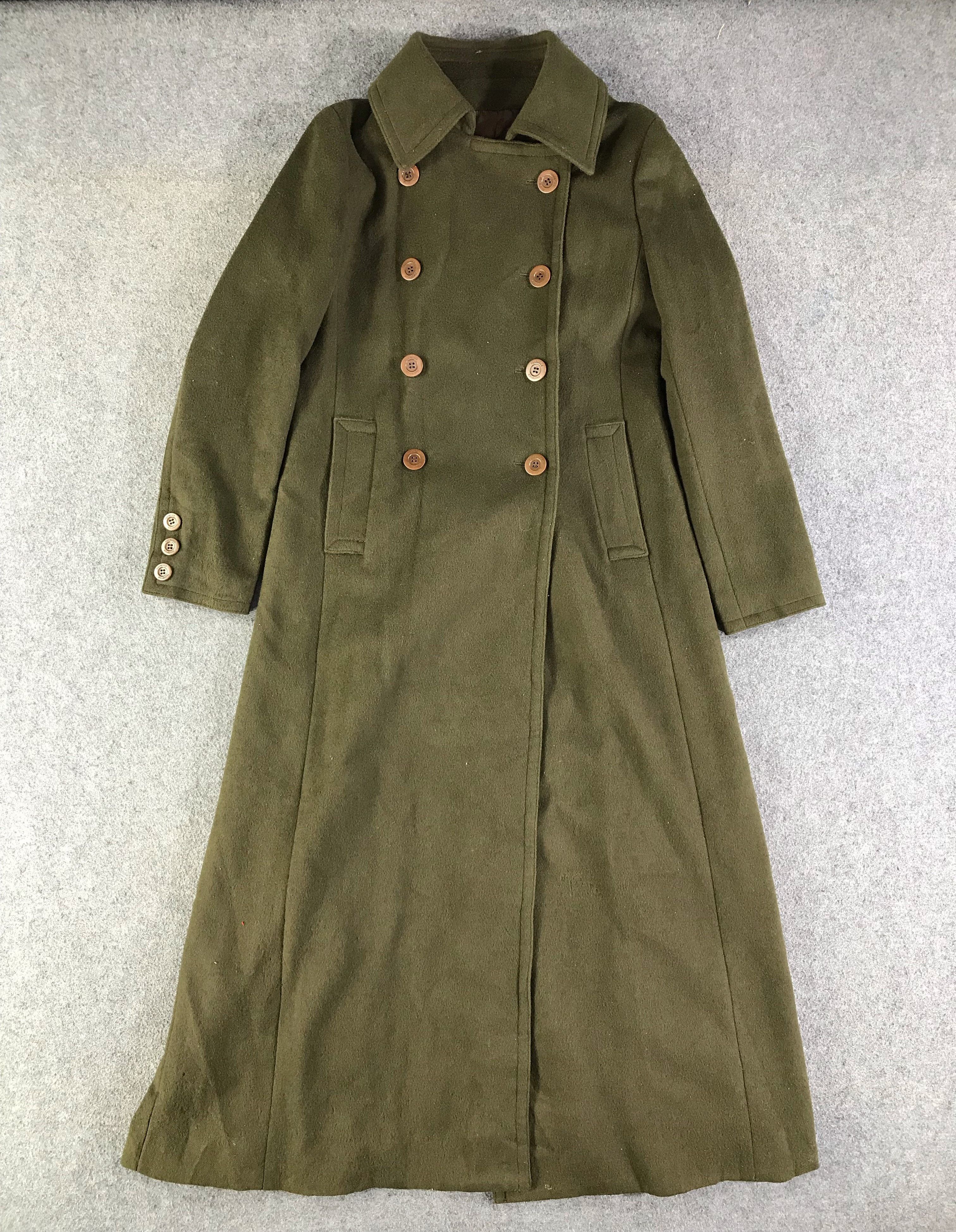 Hysteric Glamour Hysterics Glaomour Green Wool Overcoat -JC246 Size S / US 4 / IT 40 - 1 Thumbnail