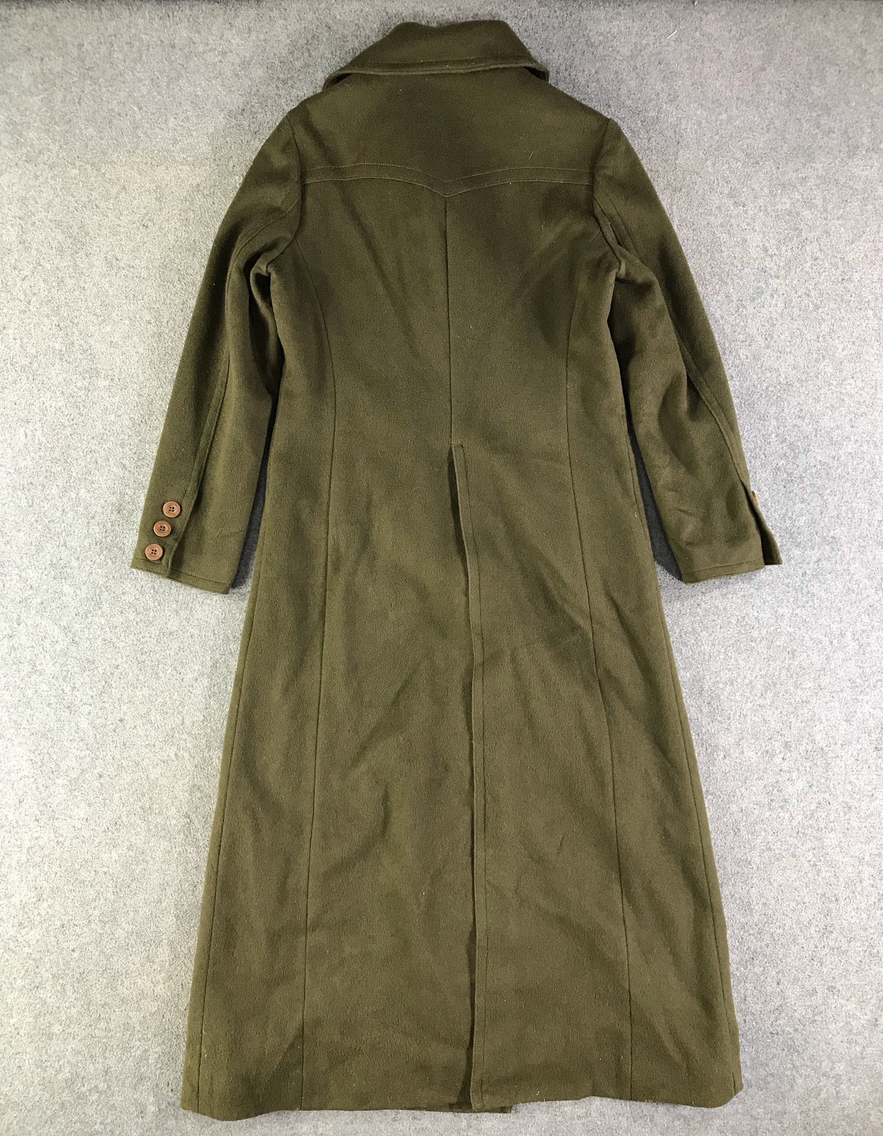 Hysteric Glamour Hysterics Glaomour Green Wool Overcoat -JC246 Size S / US 4 / IT 40 - 3 Thumbnail