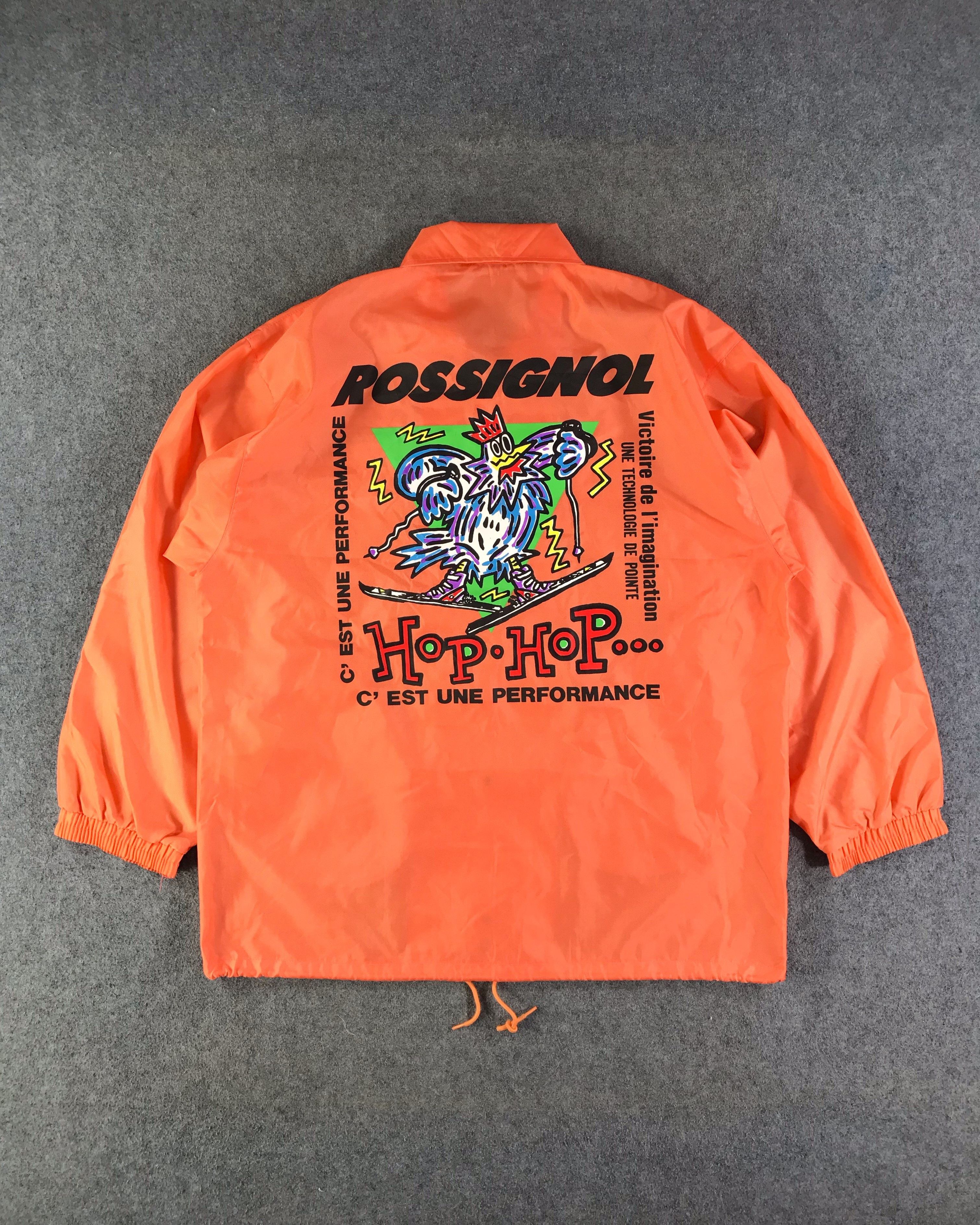 Japanese Brand Vintage Rossignol Windbreaker Ski Jacket-JC198 Size US L / EU 52-54 / 3 - 1 Thumbnail
