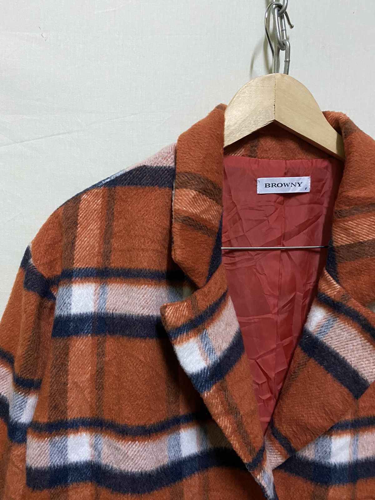 Japanese Brand Browny Long Jacket Fleece Size US M / EU 48-50 / 2 - 2 Thumbnail