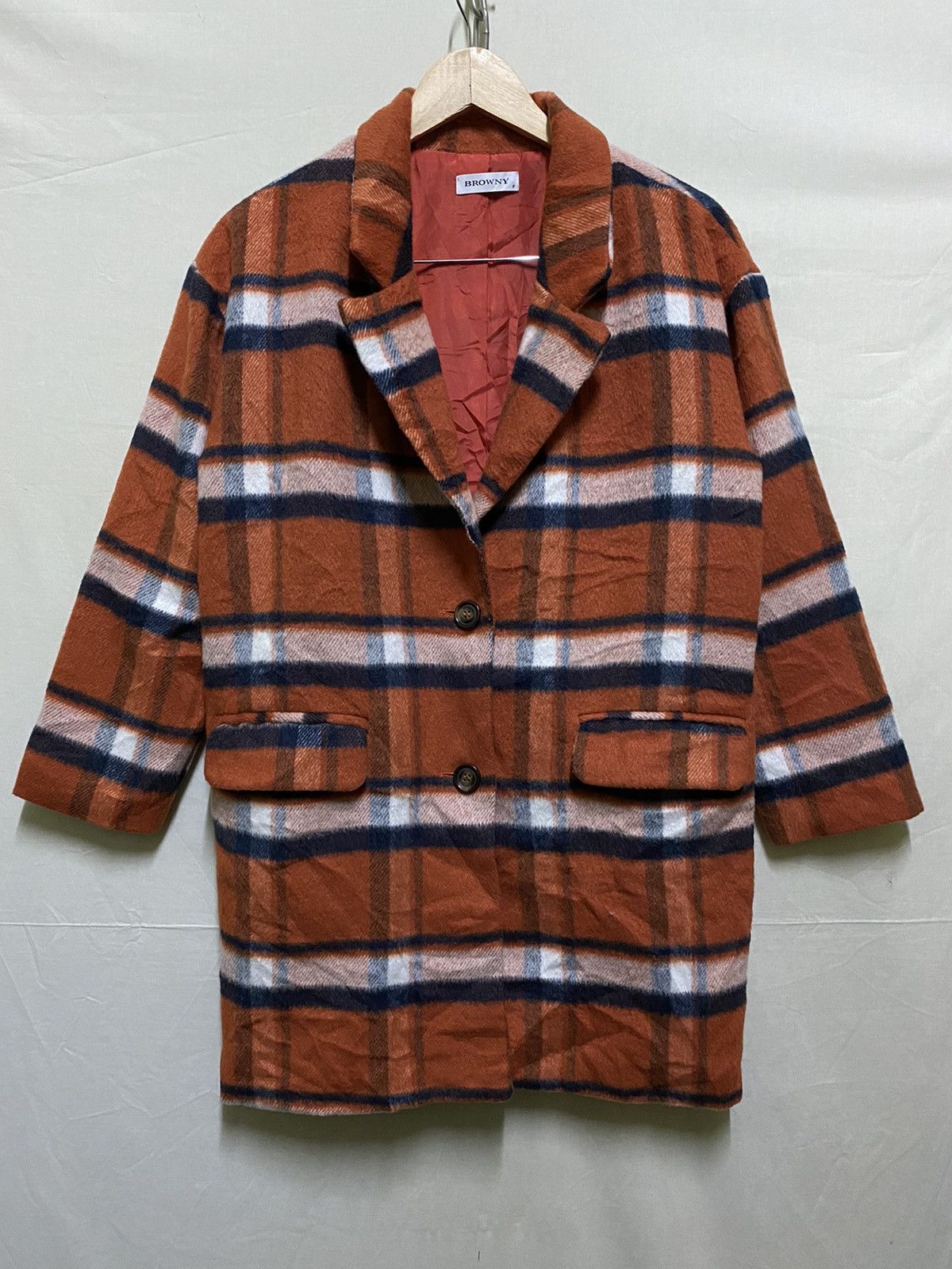 Japanese Brand Browny Long Jacket Fleece Size US M / EU 48-50 / 2 - 1 Thumbnail