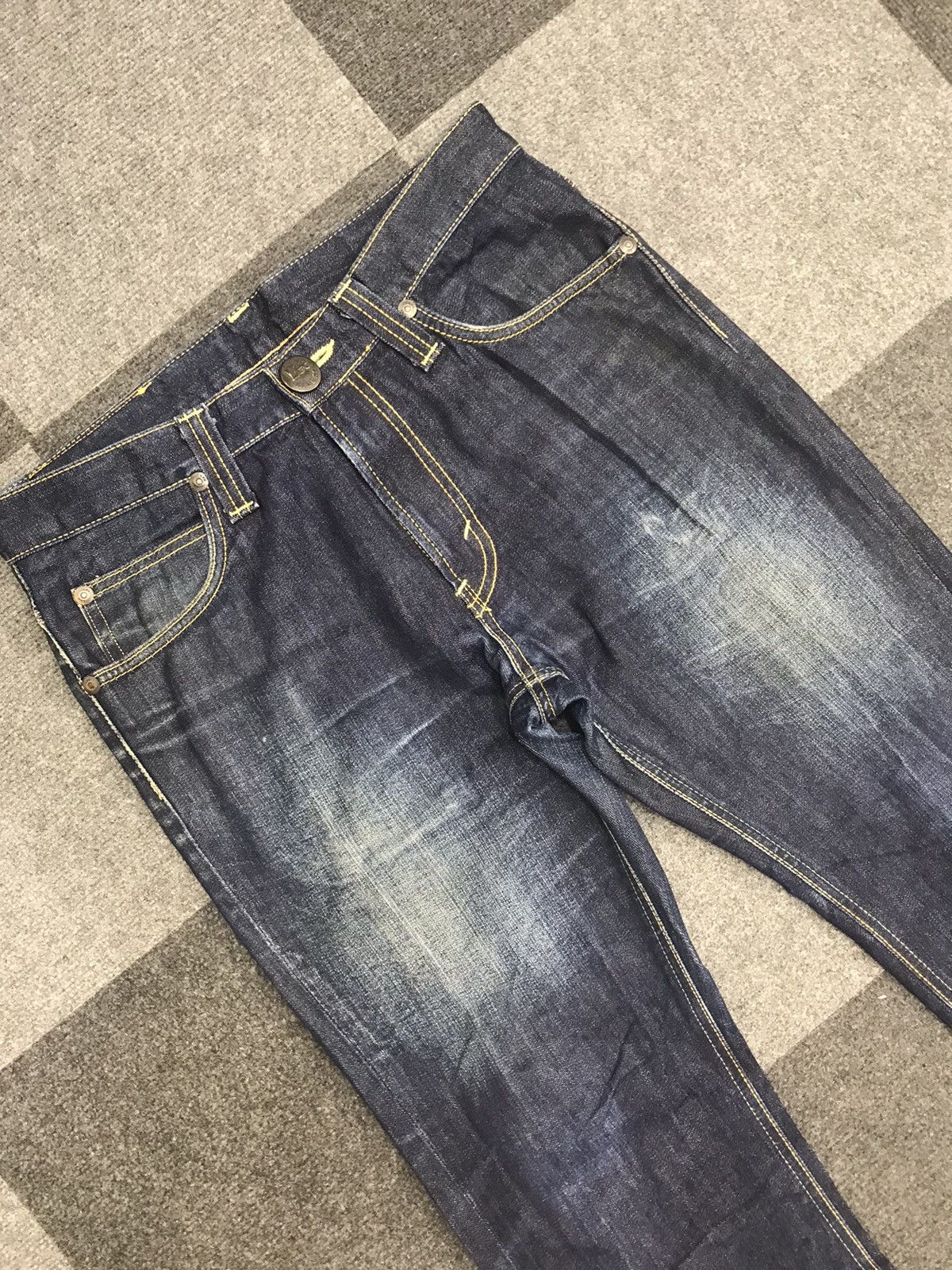 Lee Flare🔥Lee Dark Blue Flare Jeans Size US 32 / EU 48 - 14 Thumbnail