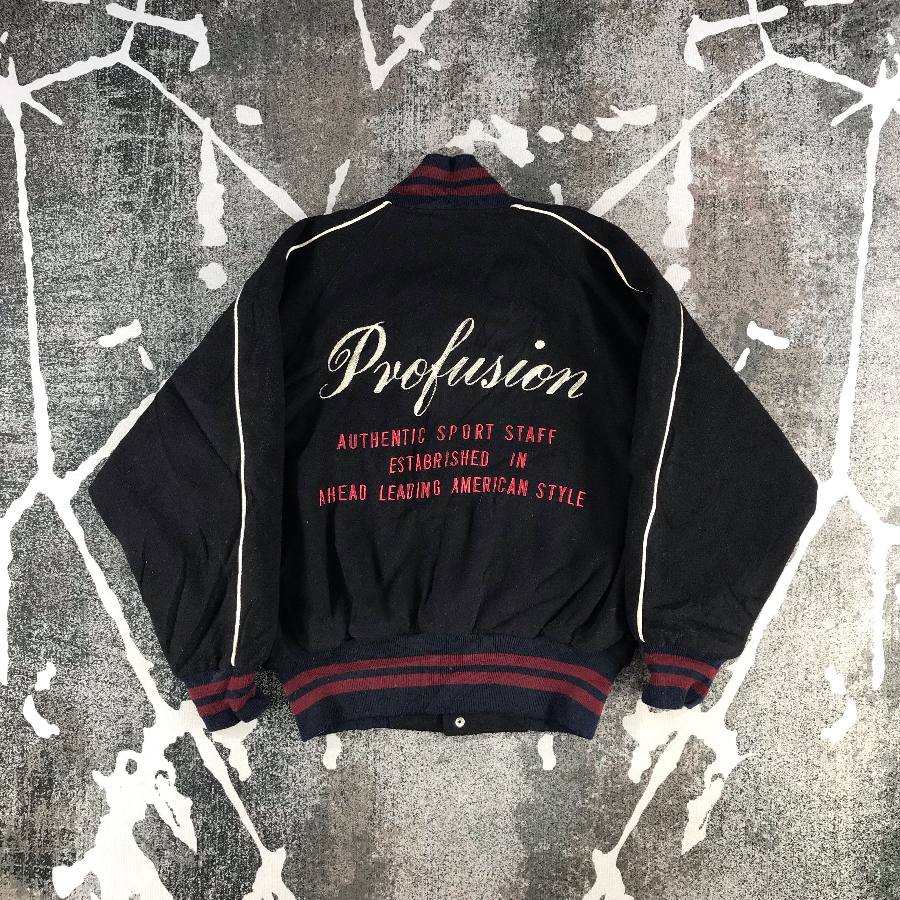 Japanese Brand Vintage Profusion Wool Baseball Varsity Jacket JC138 Size US M / EU 48-50 / 2 - 3 Thumbnail