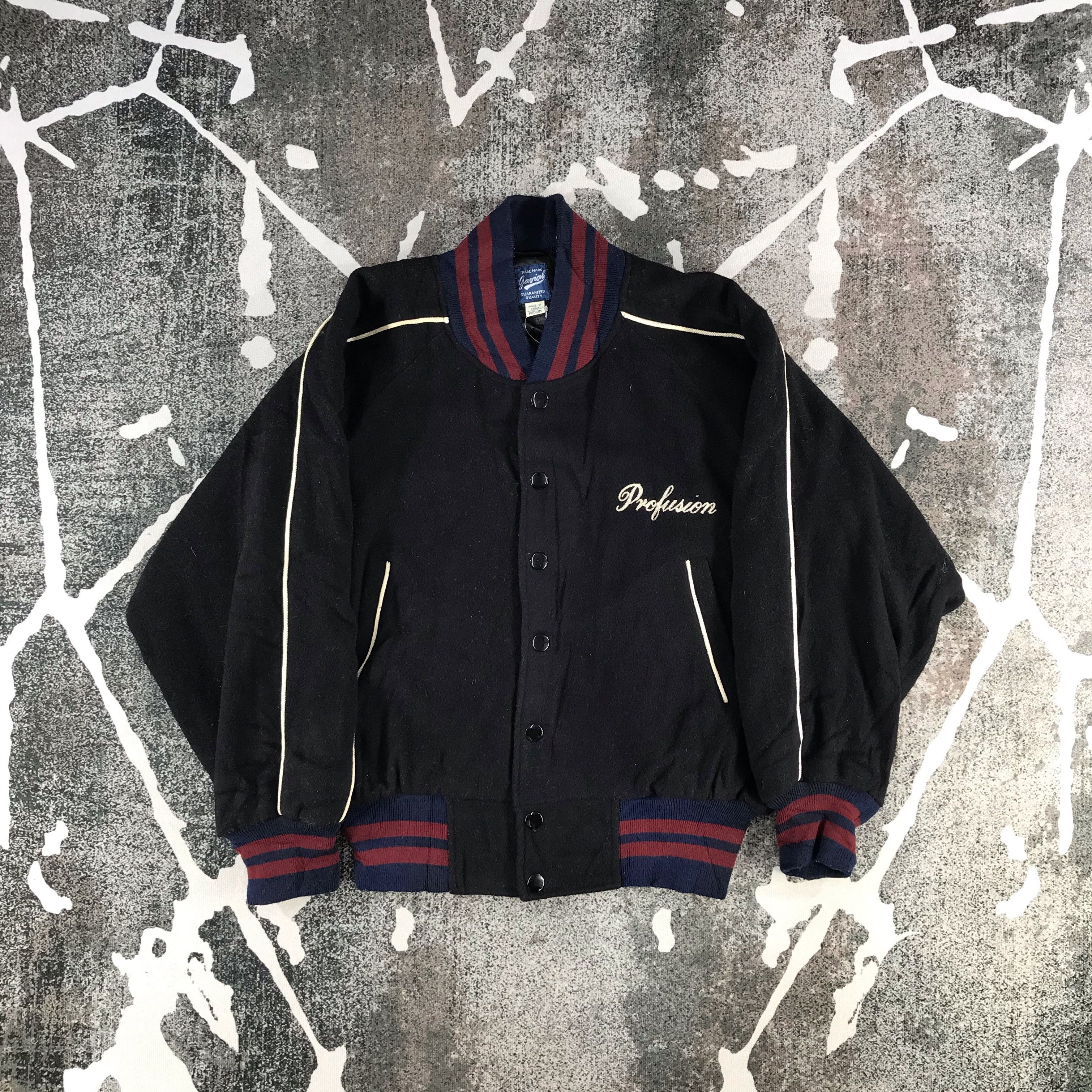 Japanese Brand Vintage Profusion Wool Baseball Varsity Jacket JC138 Size US M / EU 48-50 / 2 - 1 Thumbnail