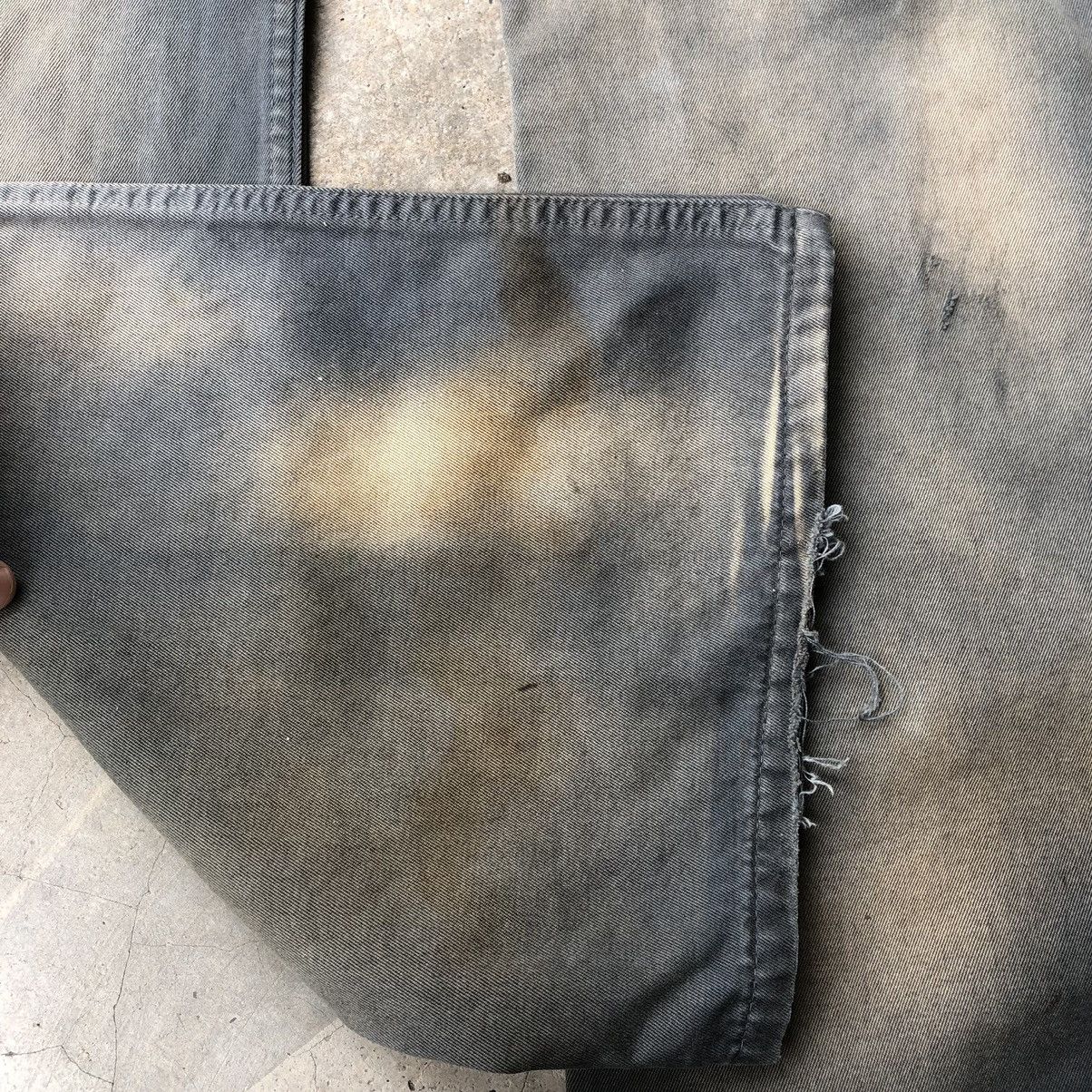 Diesel × Vintage 🔥Sick🔥Distress🔥Diesel Industry Splash Bleach Buttons Pants Size US 31 - 10 Thumbnail