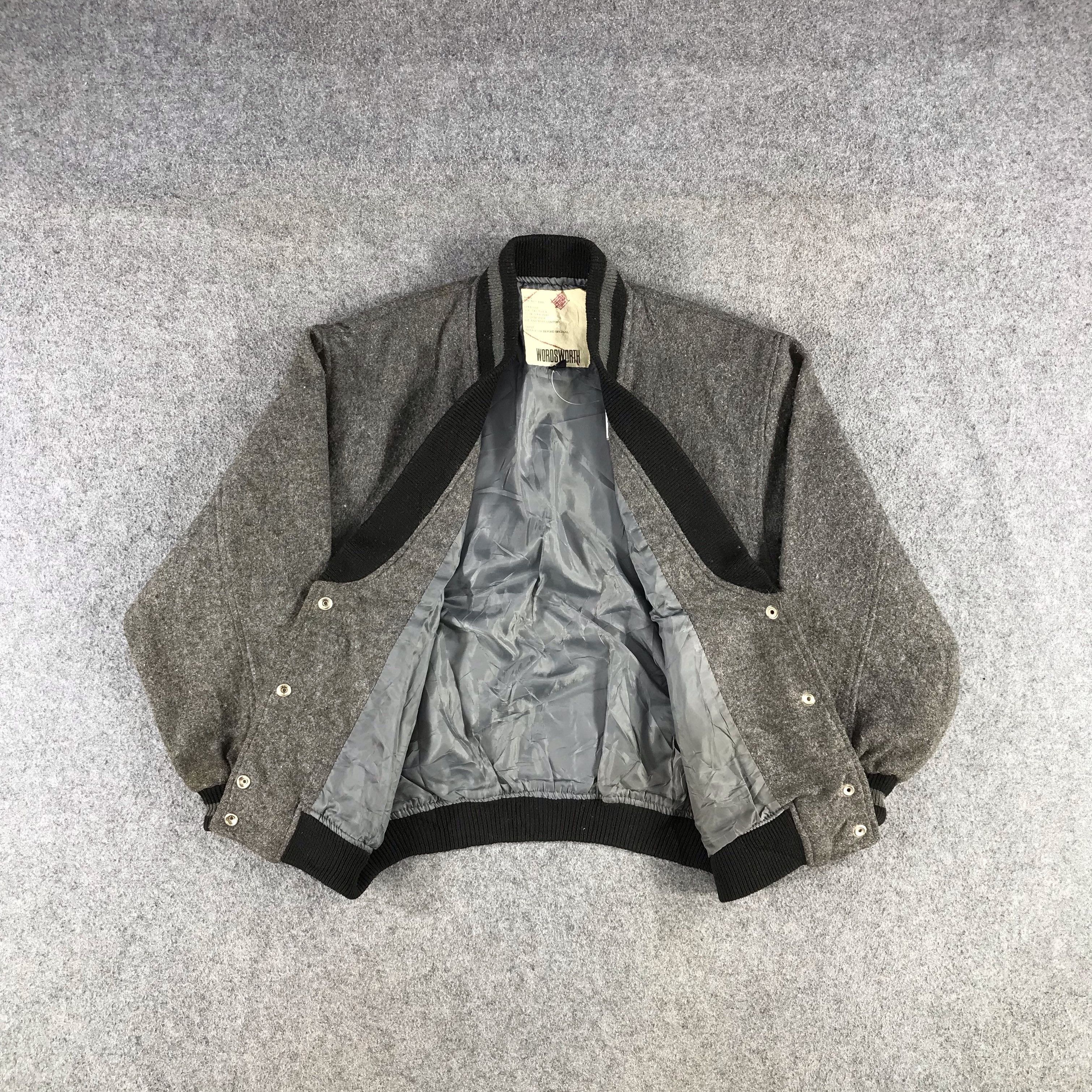 Japanese Brand Vintage College Club Wool Varsity Jacket JC102 Size US M / EU 48-50 / 2 - 2 Thumbnail