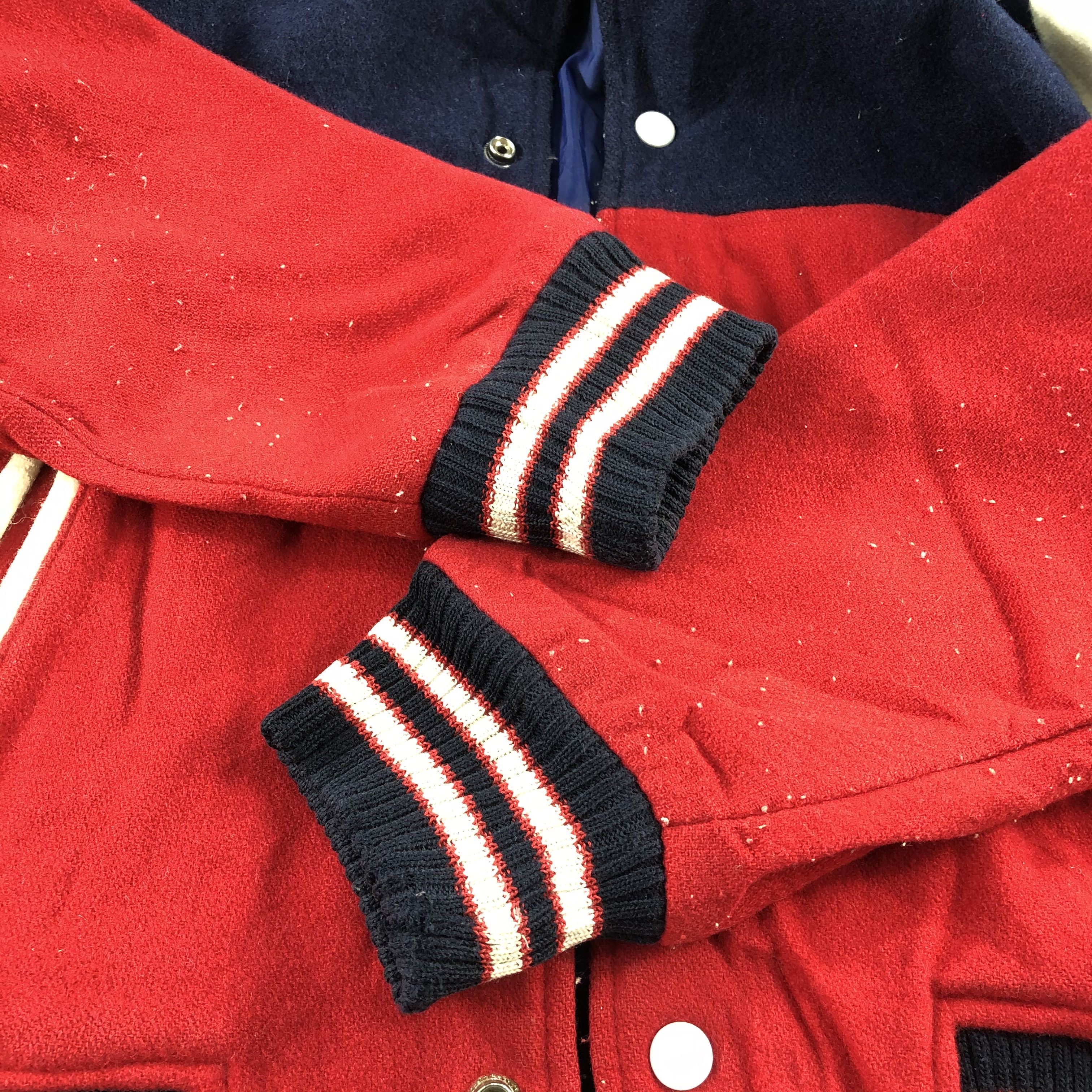 Japanese Brand Vintage 80s College Varsity Jacket JC98 Size US M / EU 48-50 / 2 - 4 Thumbnail