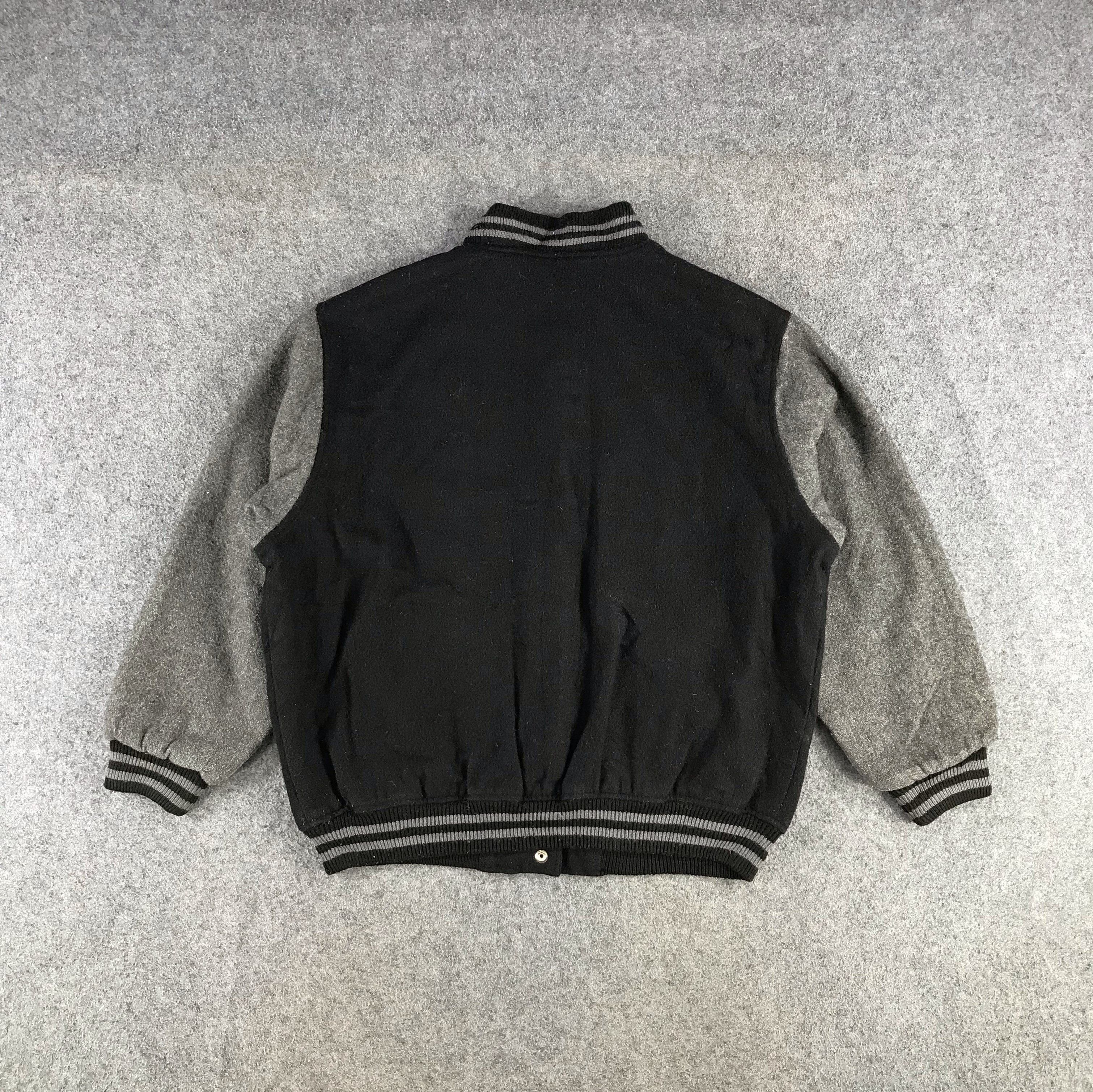 Japanese Brand Vintage Japanese Rasonna Wool Bomber Varsity Jacket JC75 Size US L / EU 52-54 / 3 - 3 Thumbnail