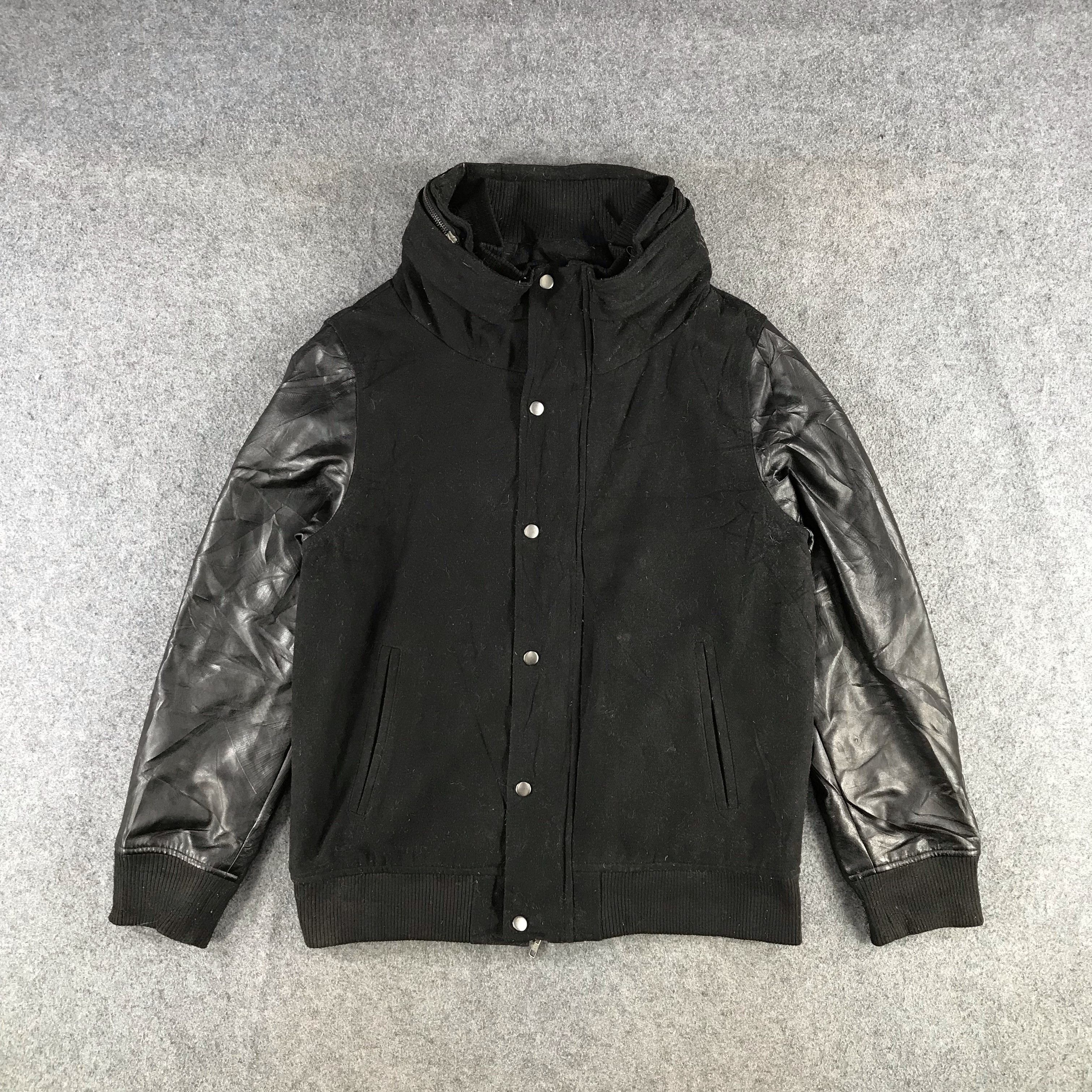 Japanese Brand Japanese Brand Suggestion Black Bomber Varsity Jacket JC76 Size US L / EU 52-54 / 3 - 1 Thumbnail