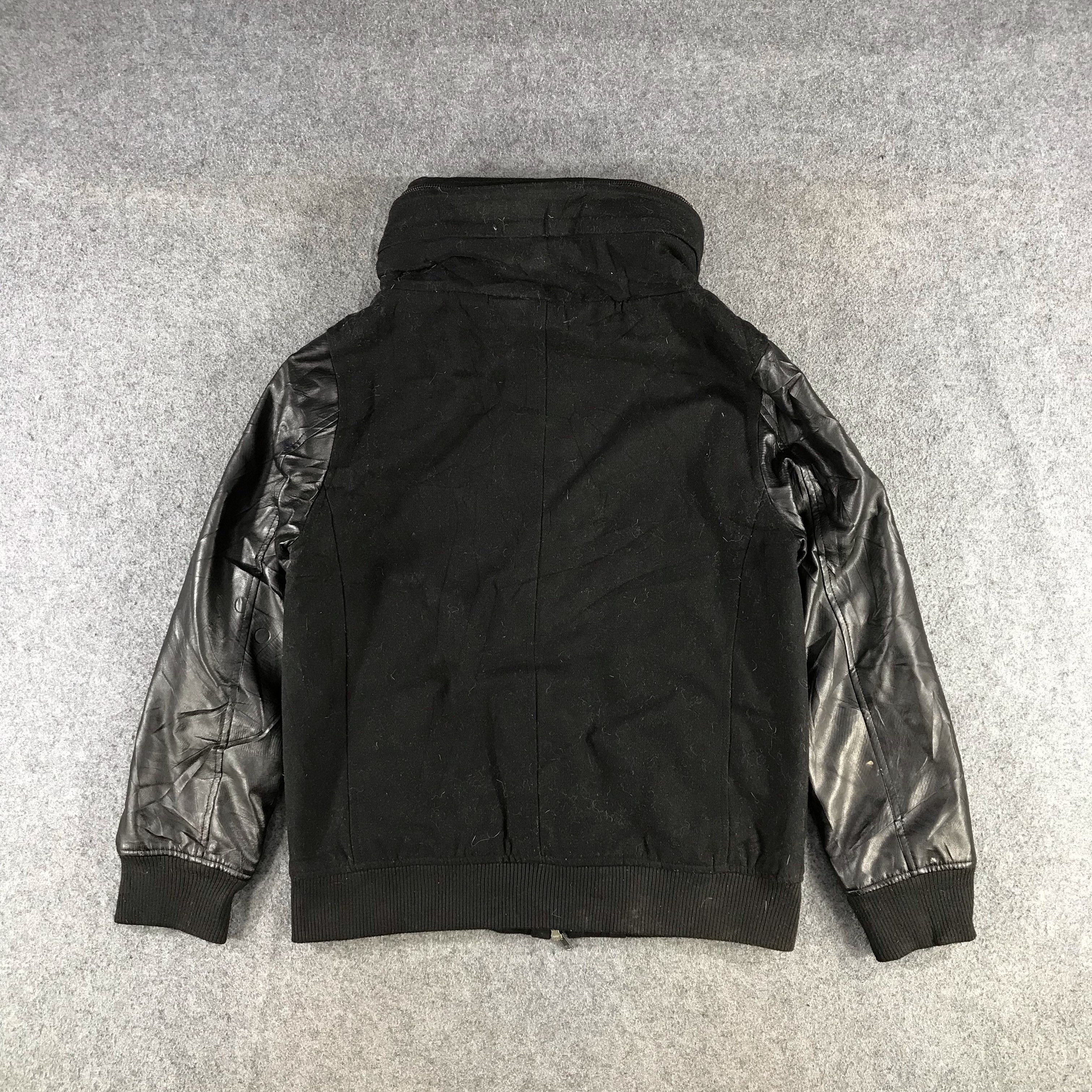 Japanese Brand Japanese Brand Suggestion Black Bomber Varsity Jacket JC76 Size US L / EU 52-54 / 3 - 3 Thumbnail