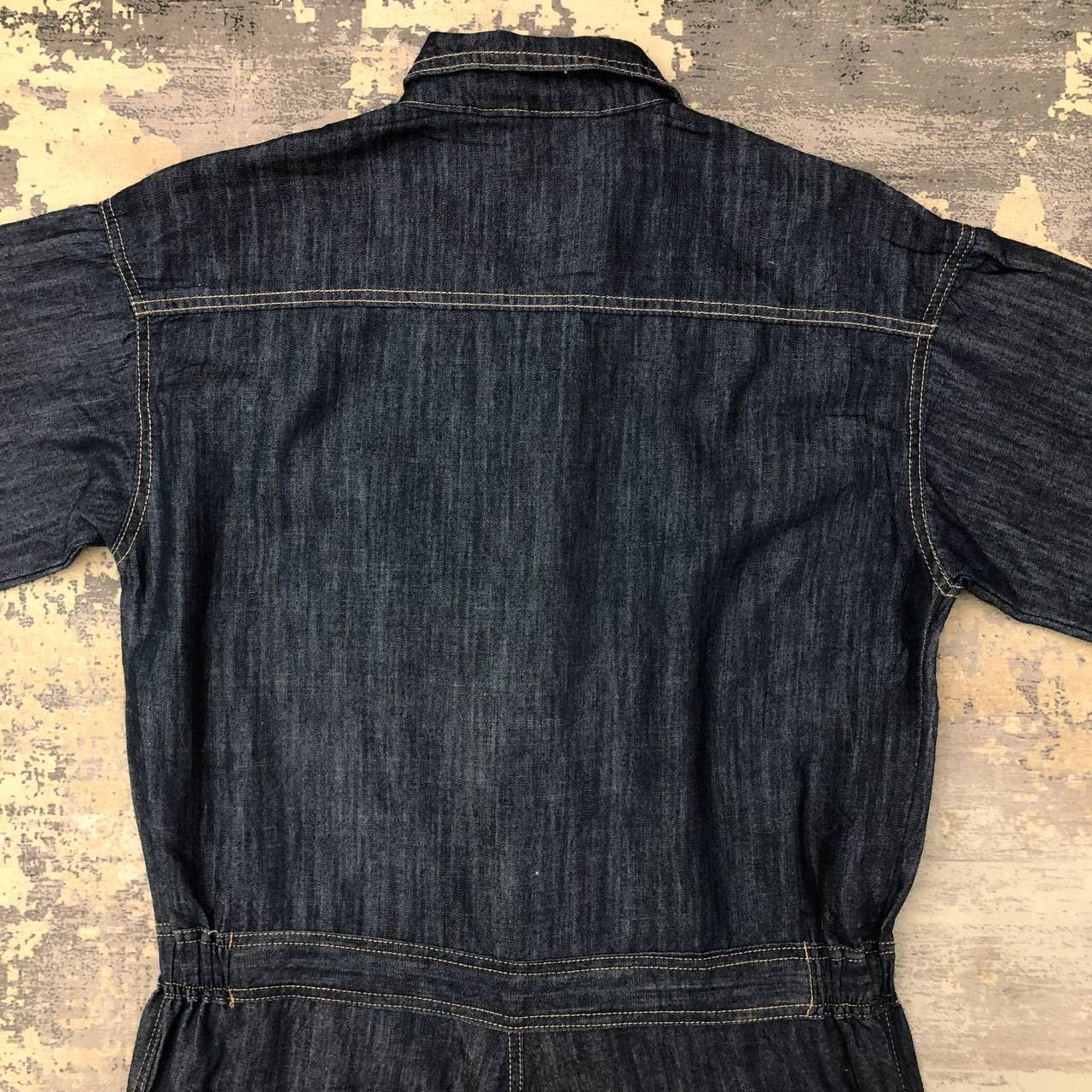 Japanese Brand P678 EVENRIVER WORKWEAR DENIM COVERALLS Size US L / EU 52-54 / 3 - 5 Thumbnail