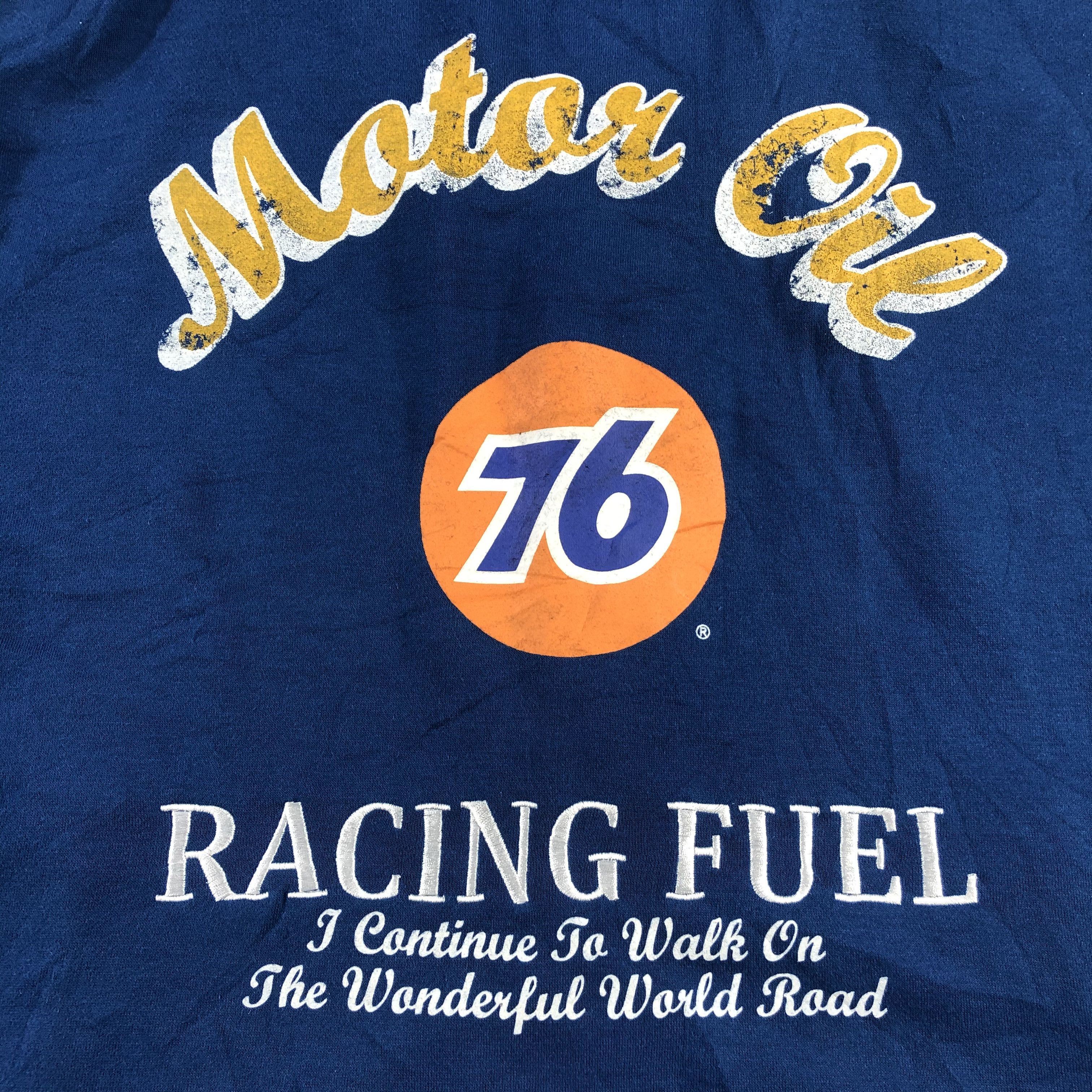 Japanese Brand Distress 76 Lubricants Racing Varsity Jacket JC14 Size US L / EU 52-54 / 3 - 4 Thumbnail