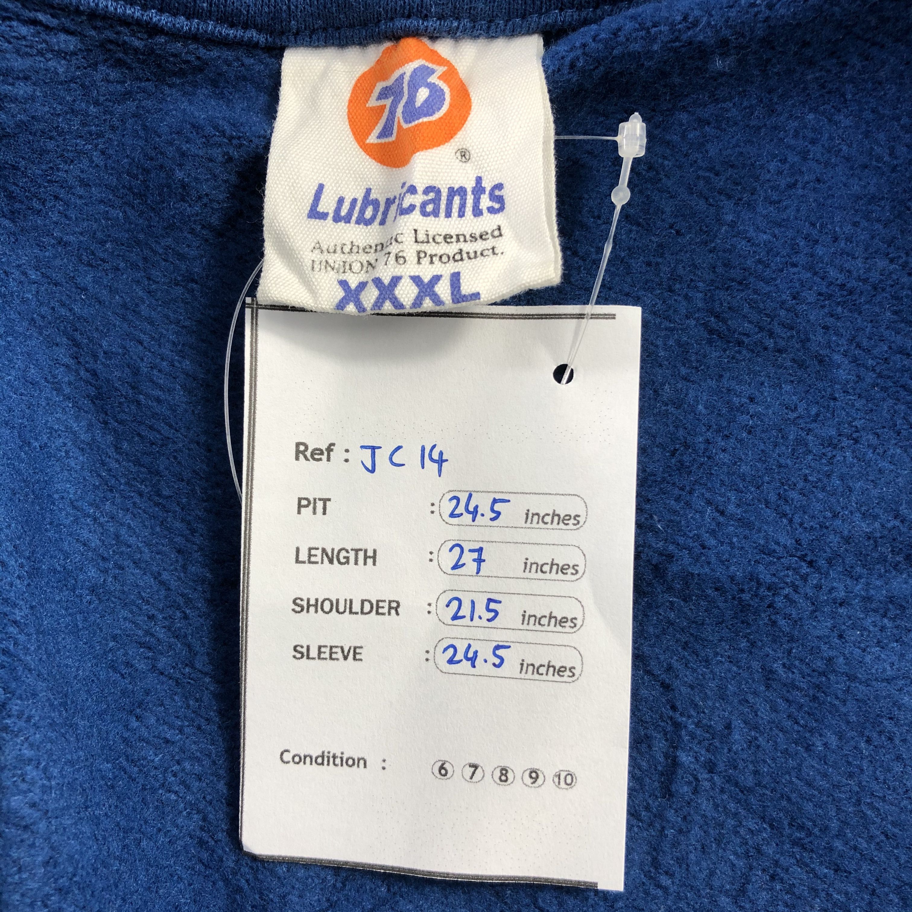Japanese Brand Distress 76 Lubricants Racing Varsity Jacket JC14 Size US L / EU 52-54 / 3 - 10 Thumbnail