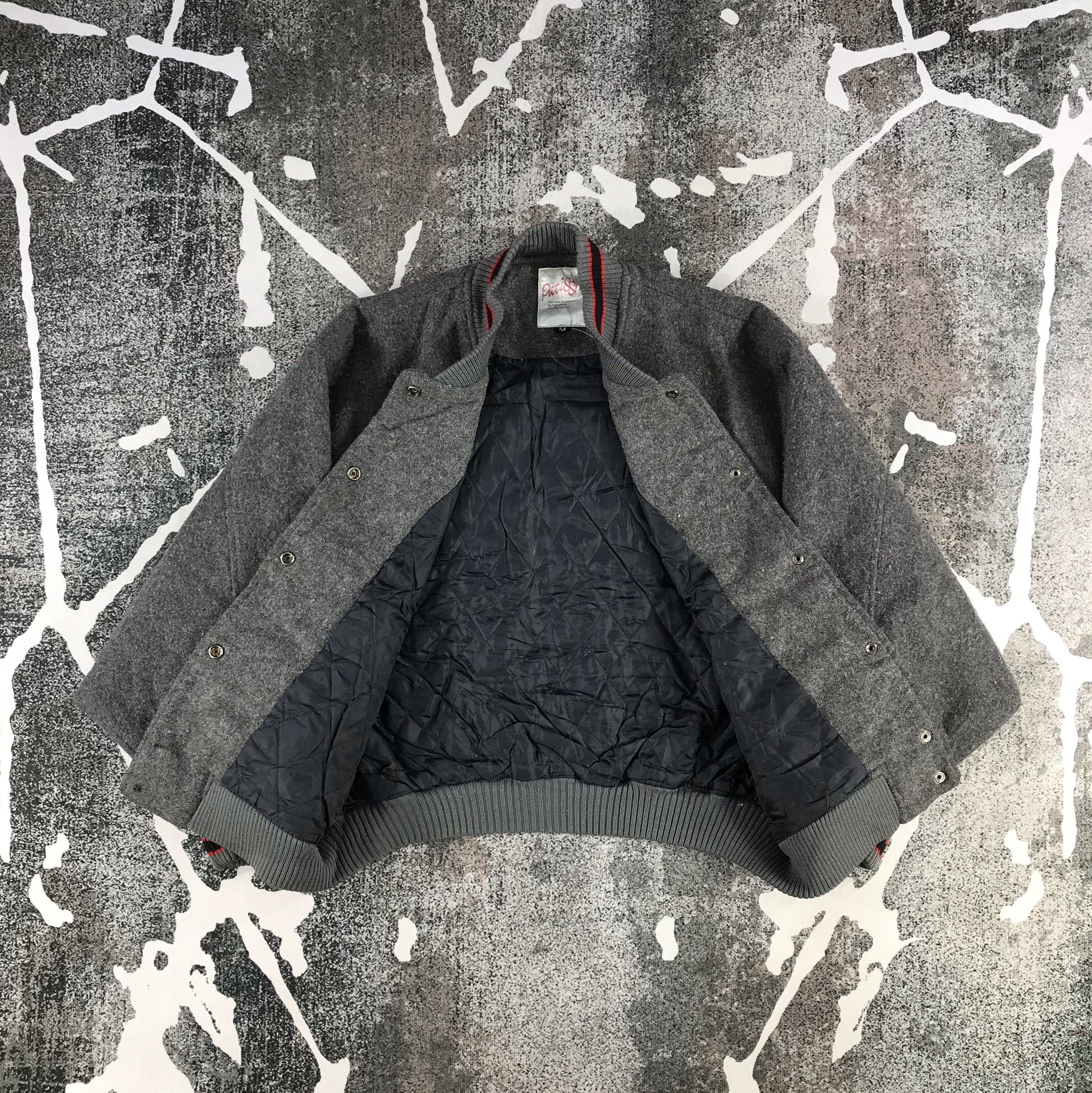 Japanese Brand Vintage Patissrie Wool Varsity Jacket JC7 Size US M / EU 48-50 / 2 - 2 Thumbnail